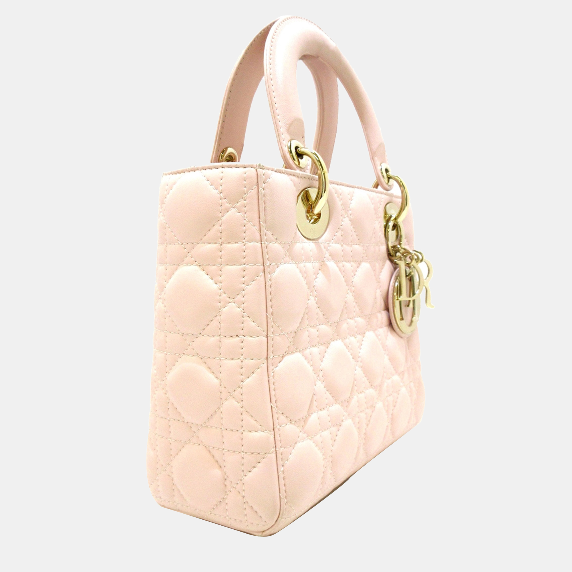 

Dior Small Cannage Lady Dior My ABCDior, Pink