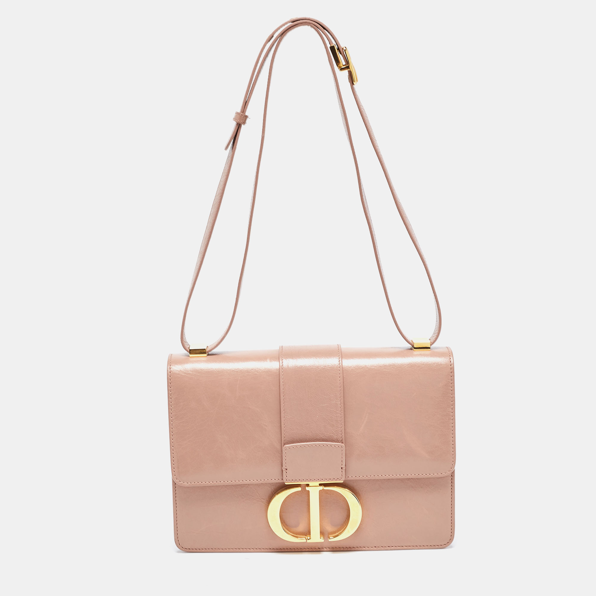 

Dior Beige Leather 30 Montaigne Shoulder Bag