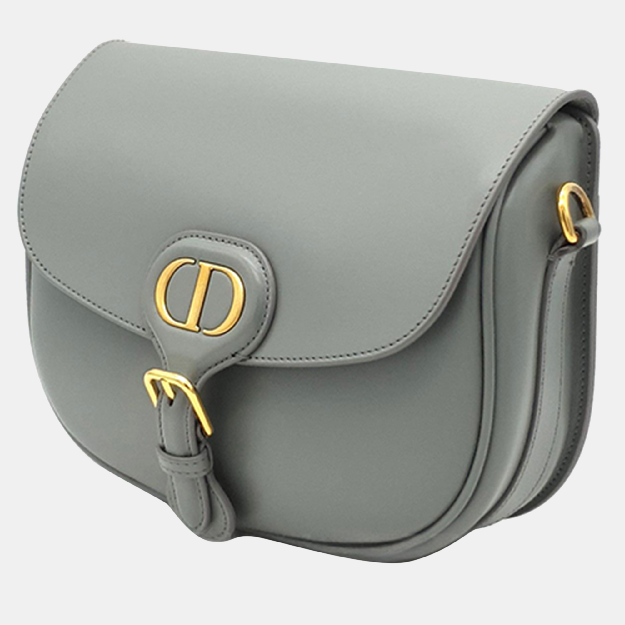 

Christian Dior Grey Leather Bobby Bag Medium