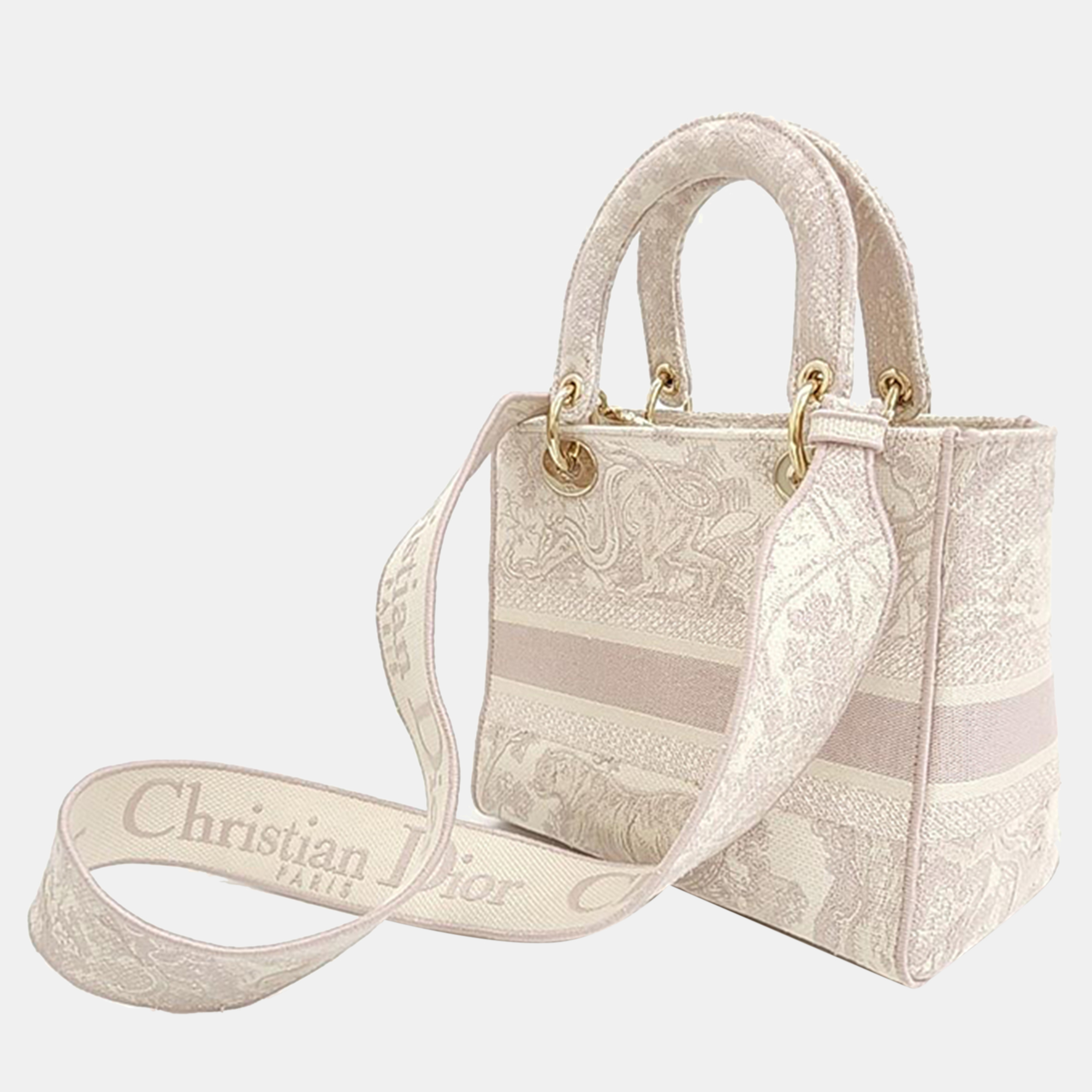 

Christian Dior D-LITE Lady Bag Medium, Pink