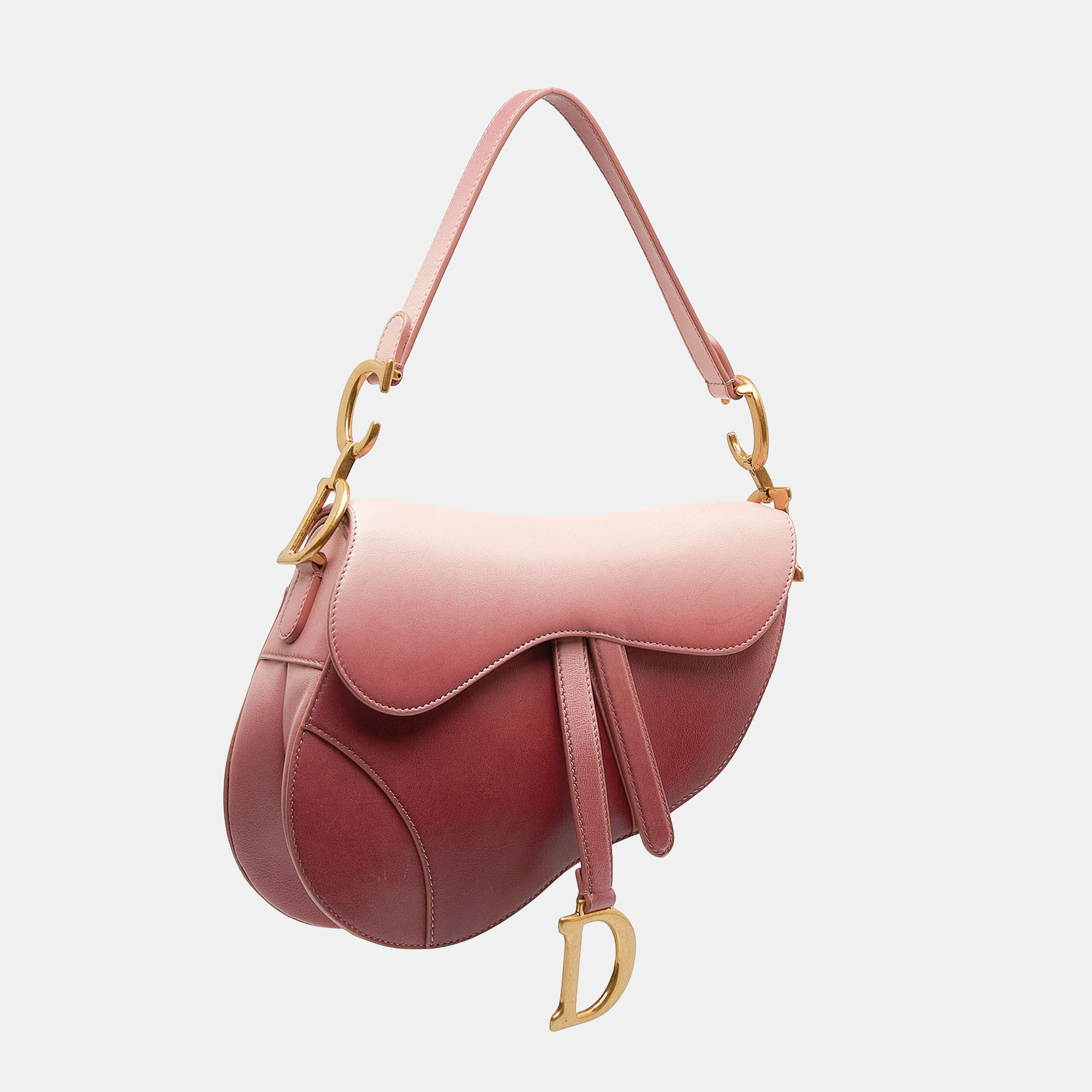 

Dior Pink Leather Ombre Saddle