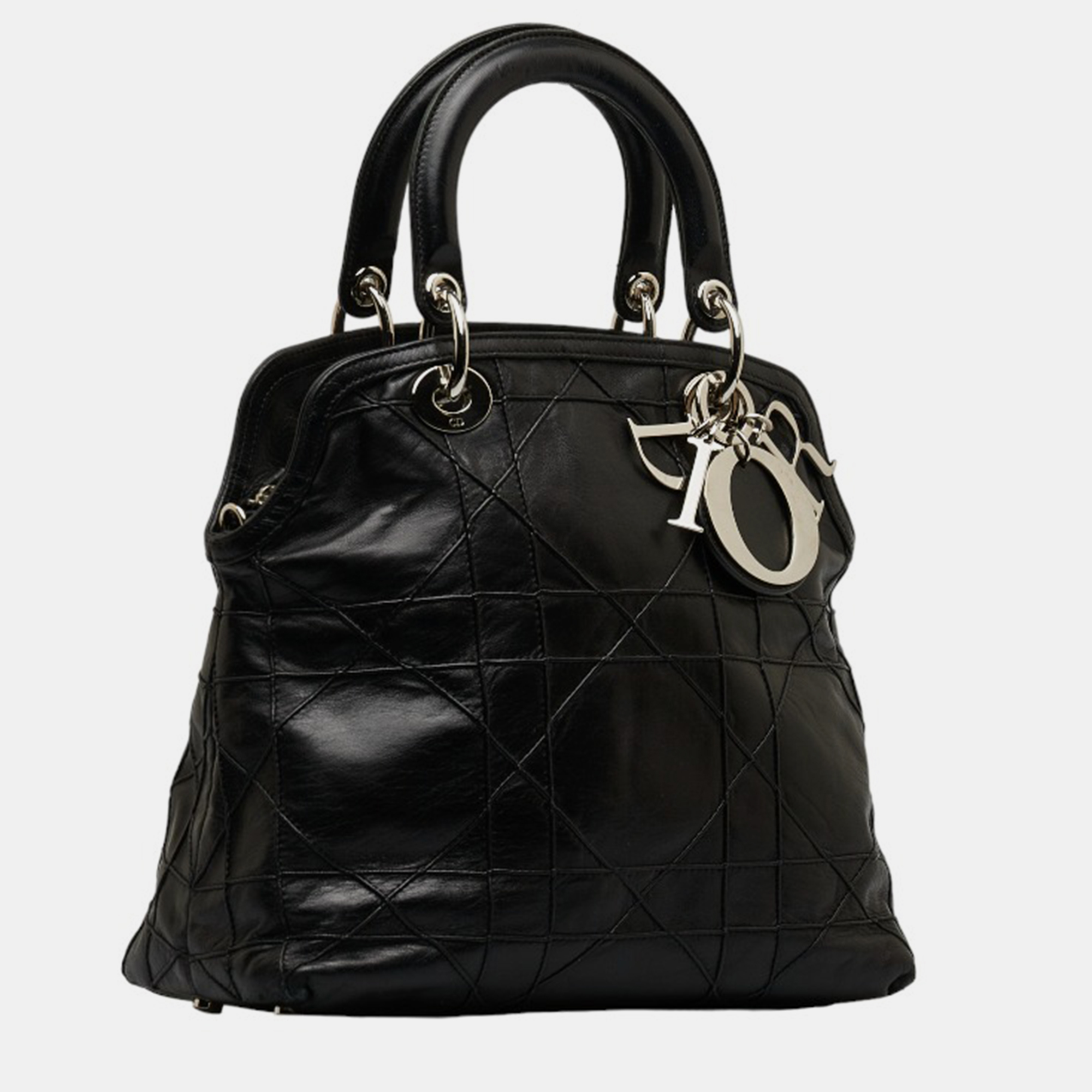 

Dior Black Cannage Leather Granville Tote