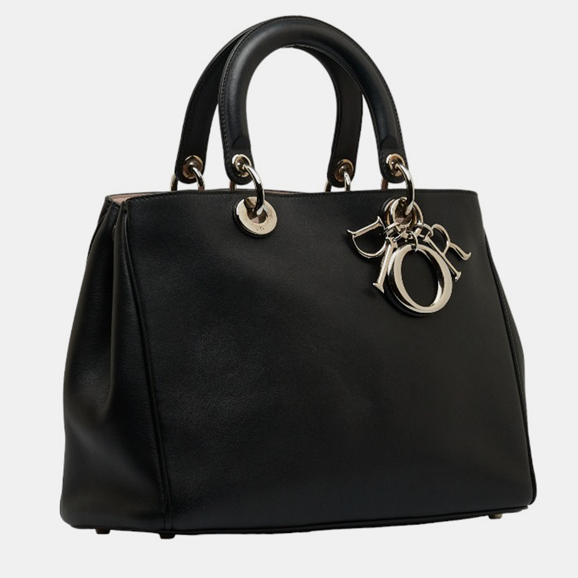 

Dior Black Diorissimo Leather Tote Bag