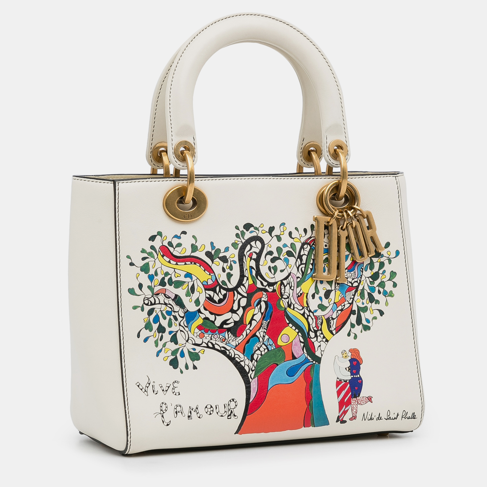 

Dior Medium Niki De Saint Phalle Lady, White