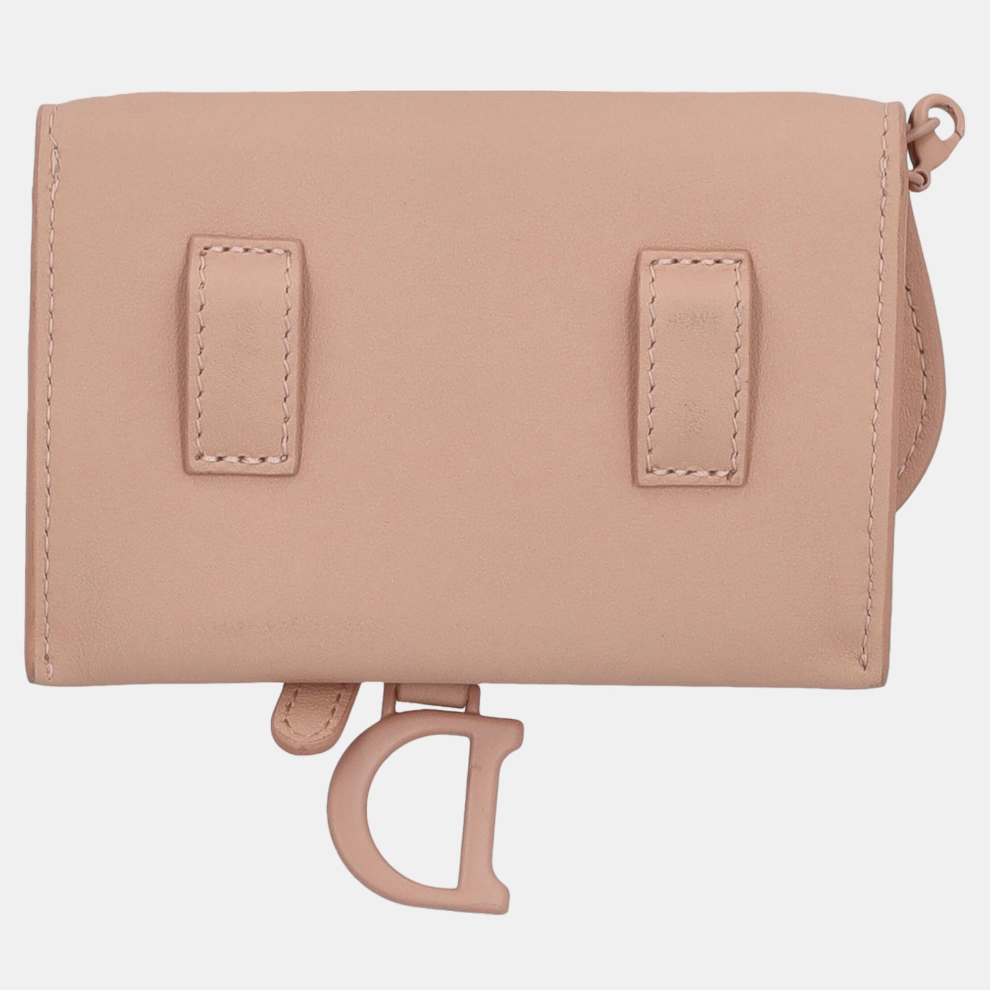 

Dior Women's Leather Cross Body Bag - Beige