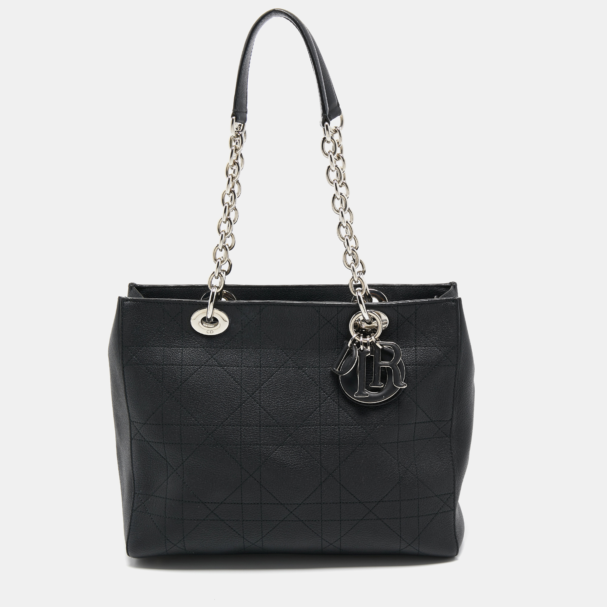 

Dior Black Cannage Leather Medium Ultradior Tote