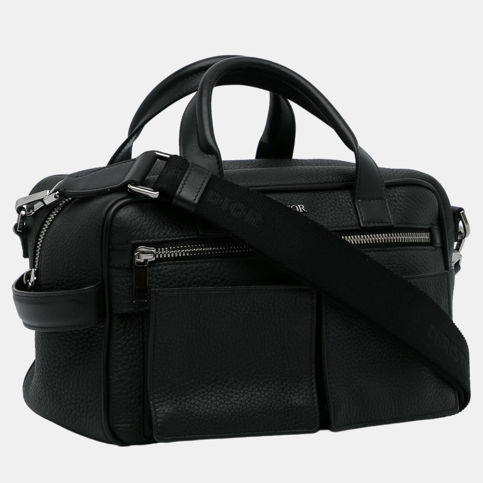 

Dior Black Safari Messenger Bag