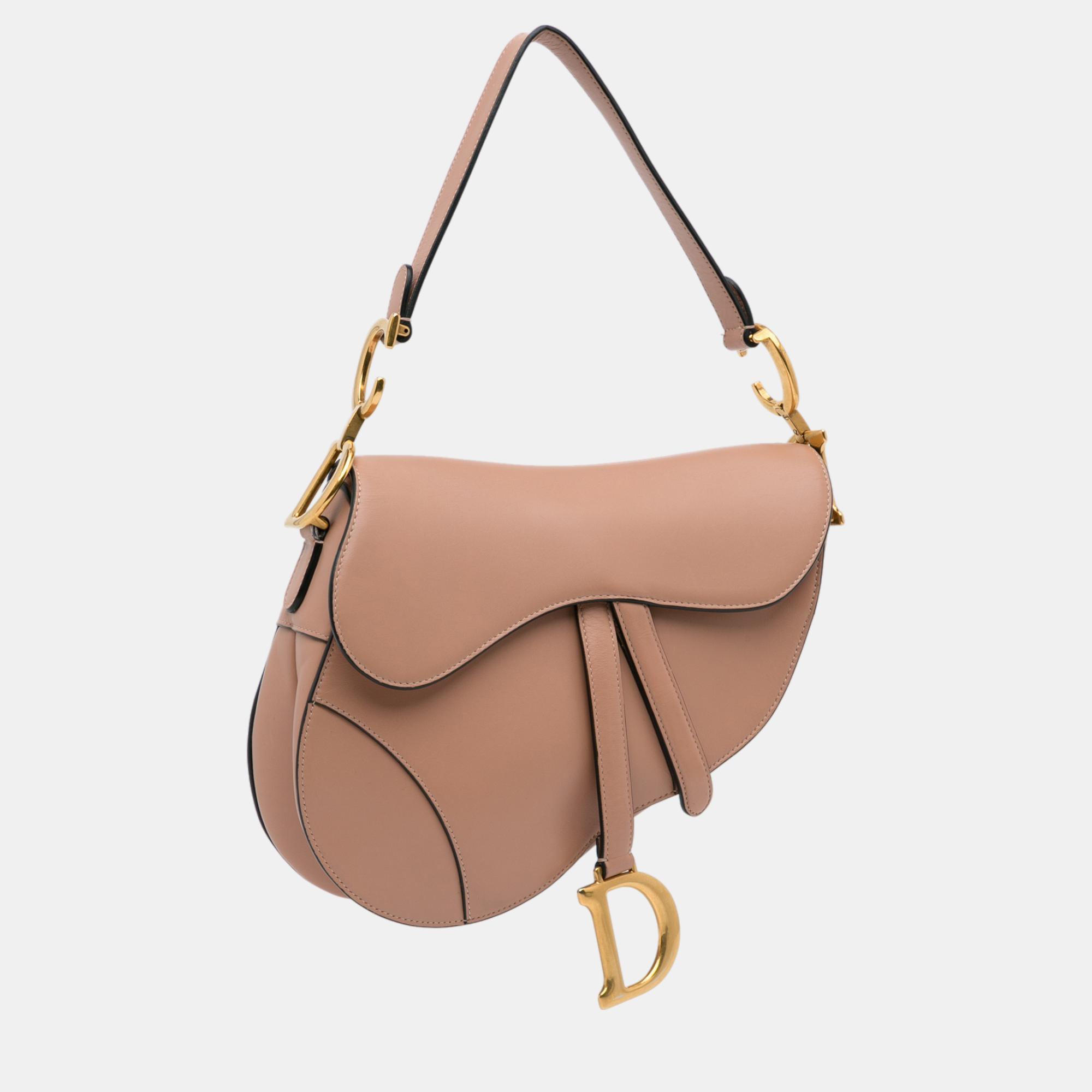 

Dior Brown Smooth Leather Saddle Bag