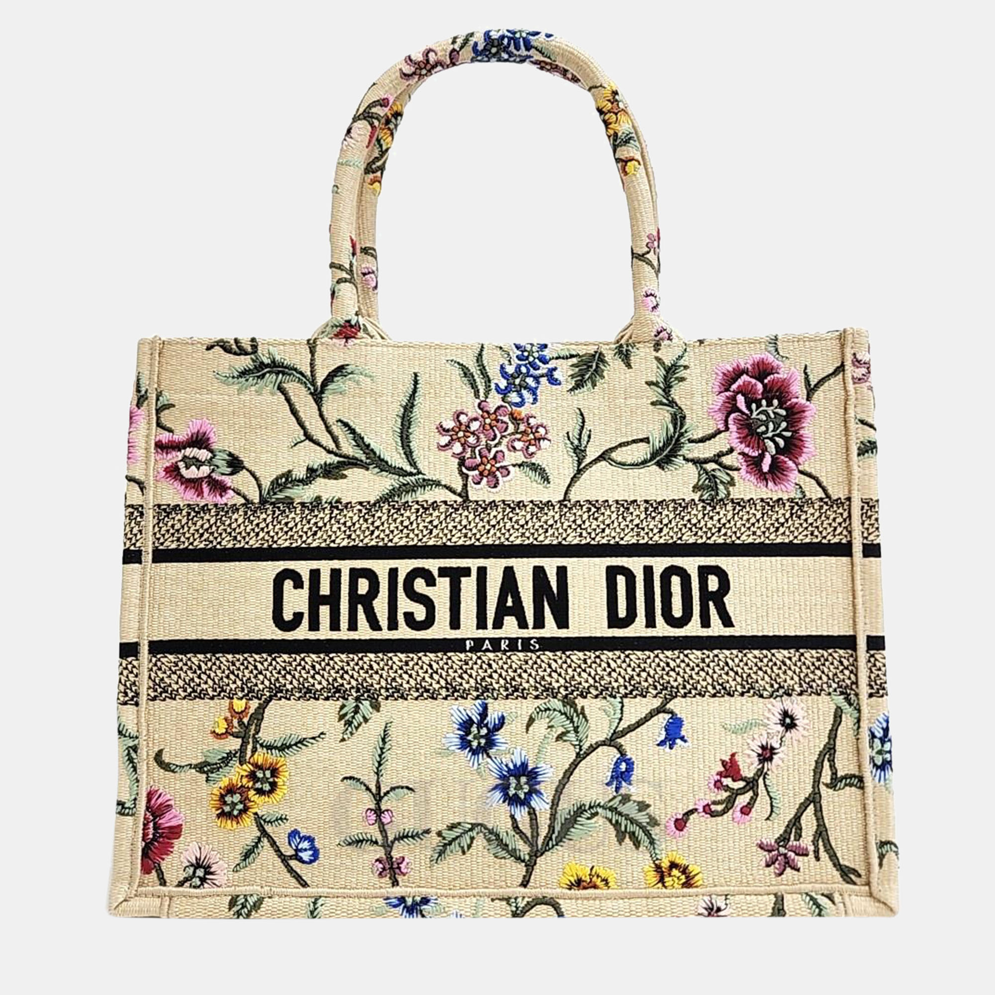 

Christian Dior Book Tote Bag 36, Beige