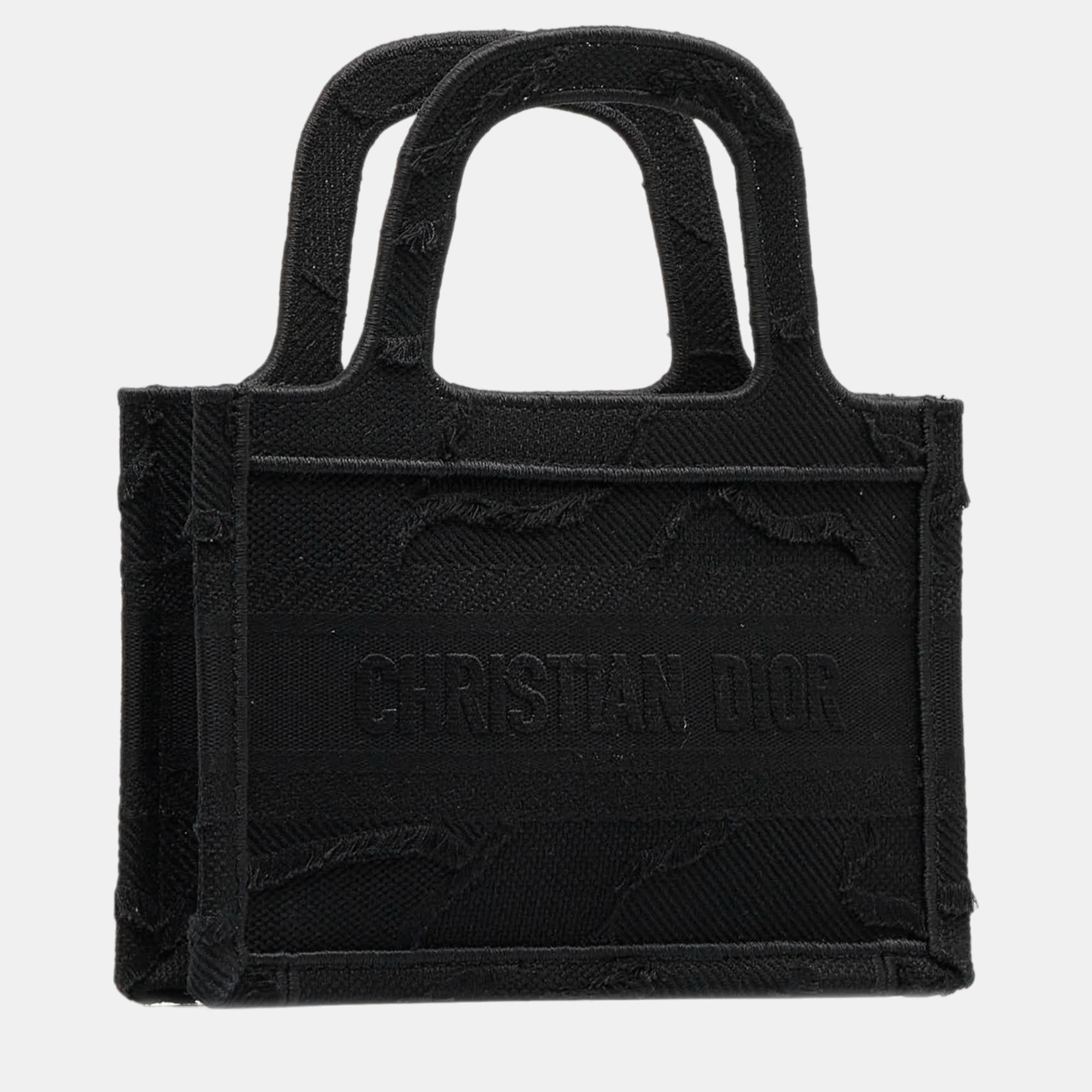 

Dior Black Mini Book Tote