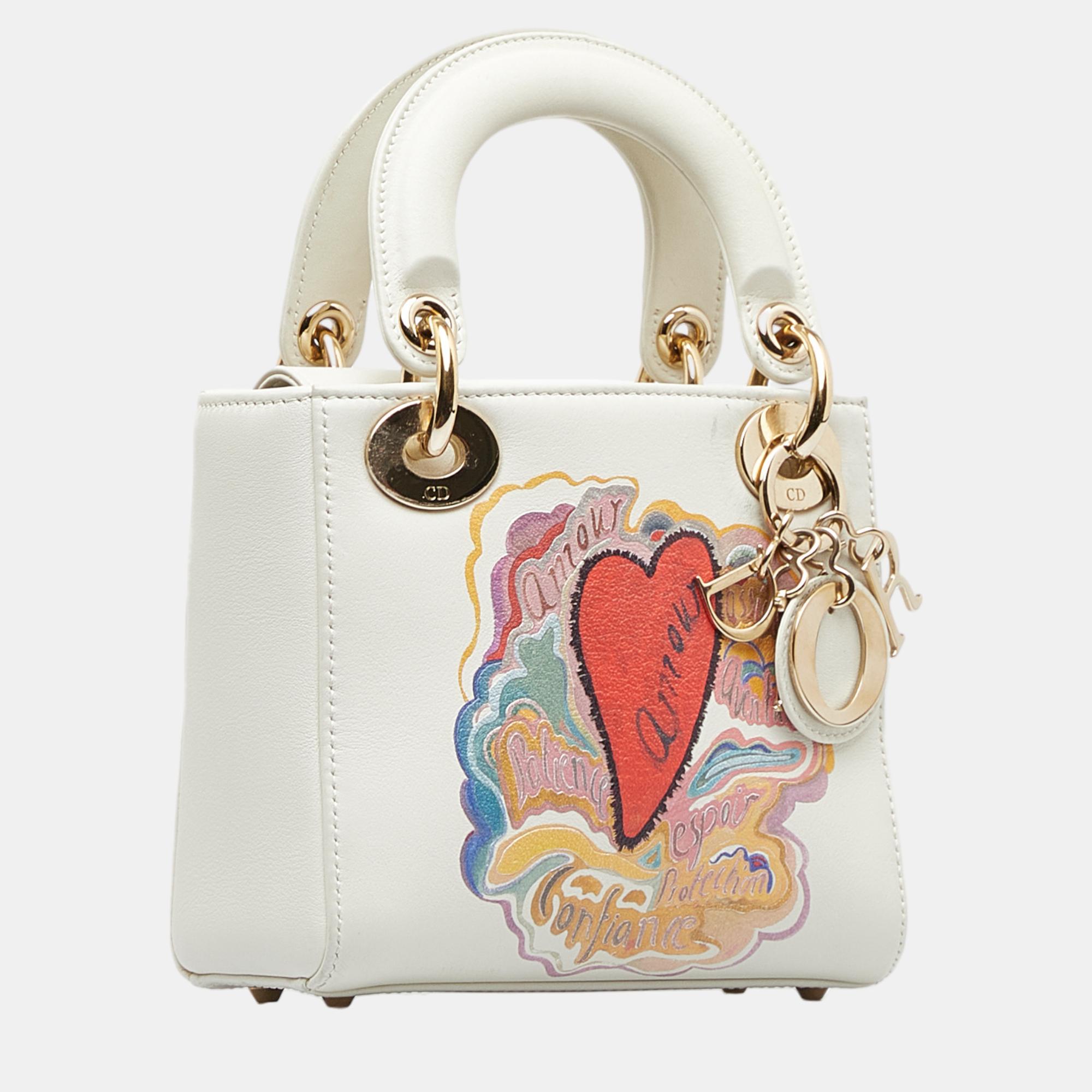 

Dior White x Niki De Saint Phalle Dioramour Mini Lady Dior