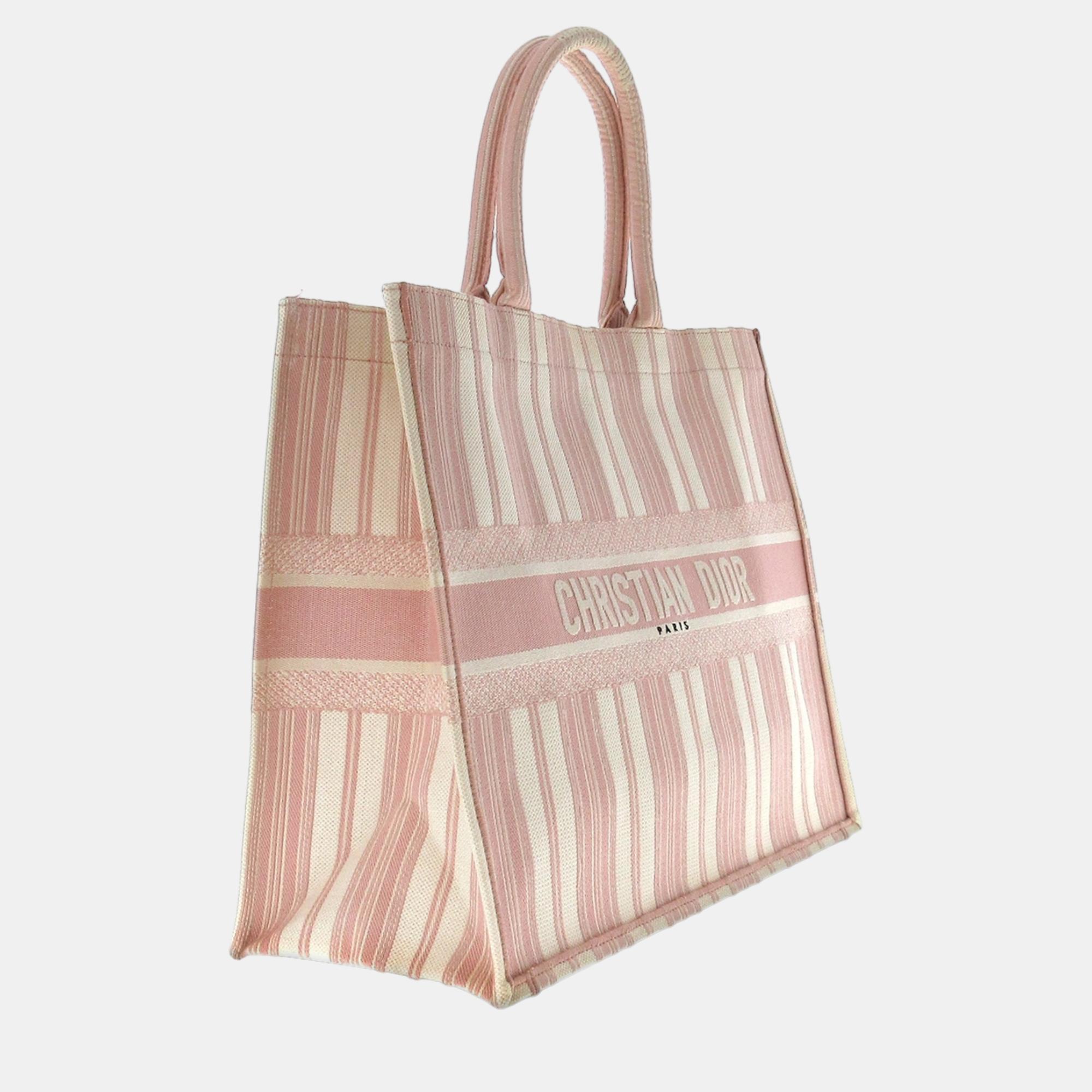 

Dior Pink Large Dioriviera Saint Tropez Book Tote