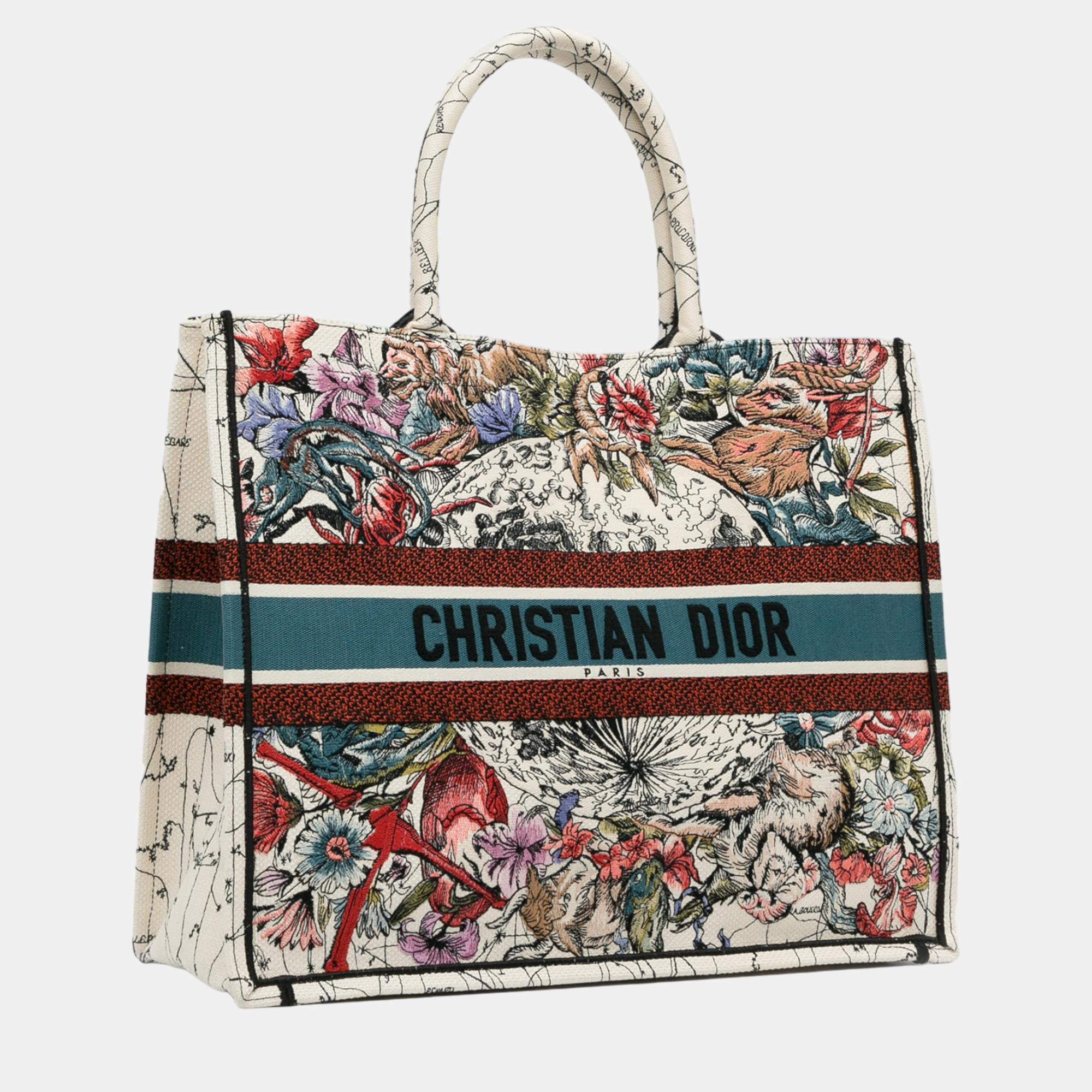 

Dior Multicolour Large Zodiac Book Tote, Multicolor