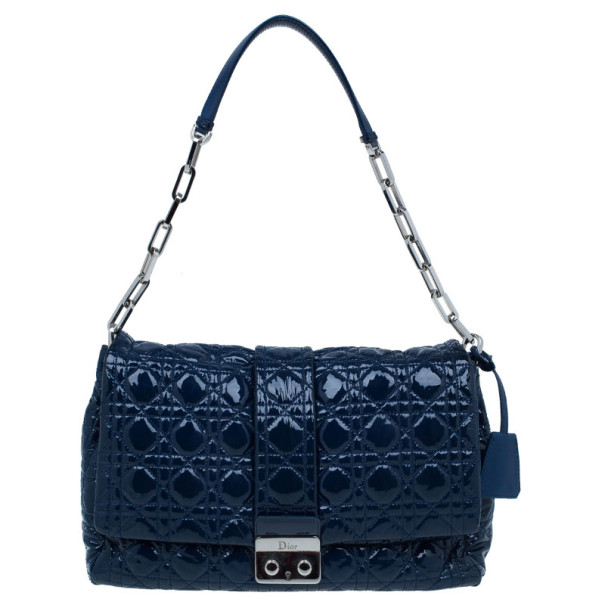 navy dior bag