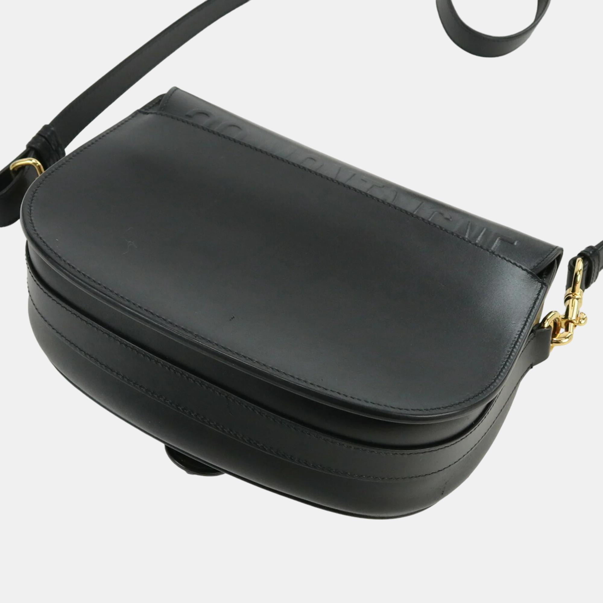 

Dior Black Leather Medium Bobby Shoulder Bag