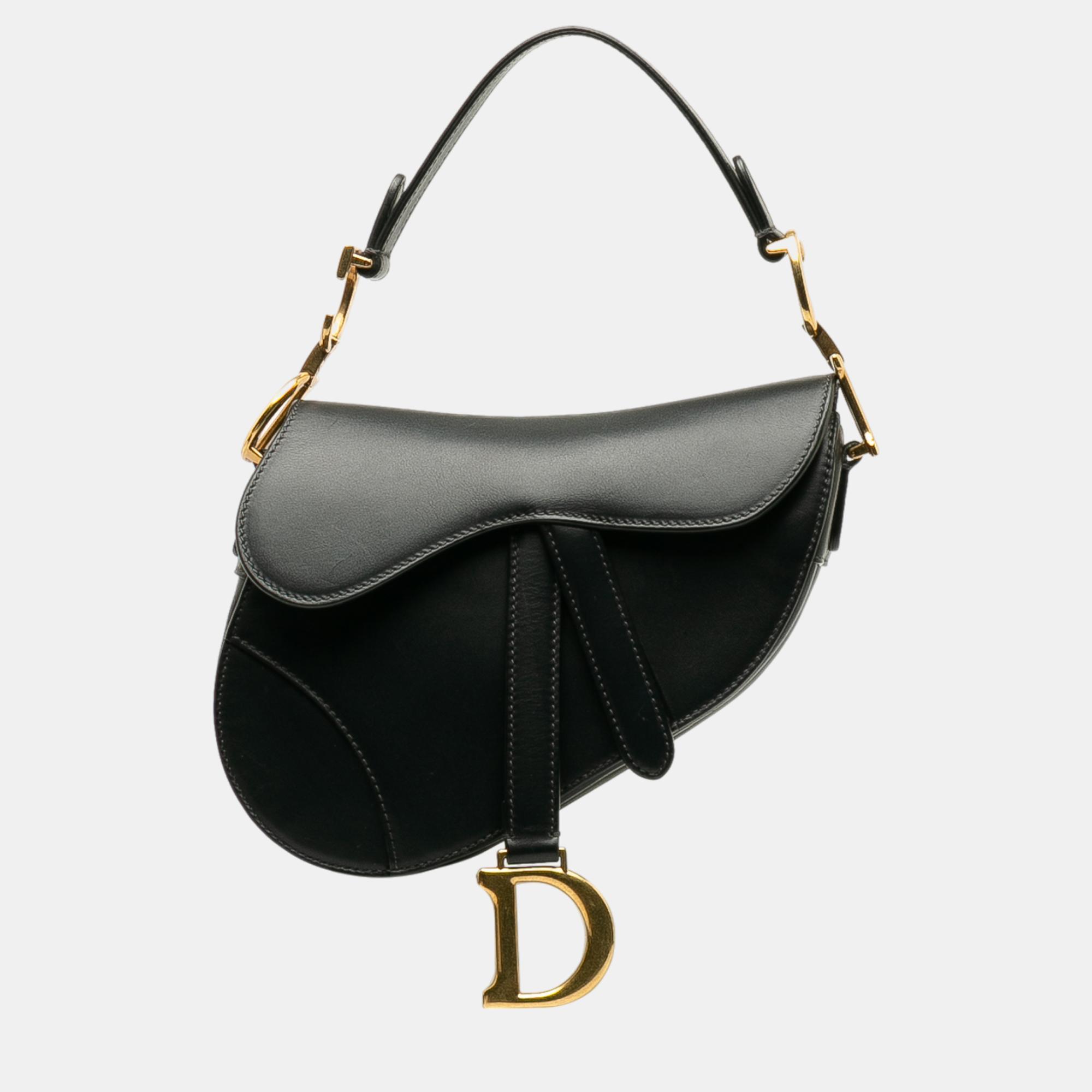 

Dior Black Mini Saddle