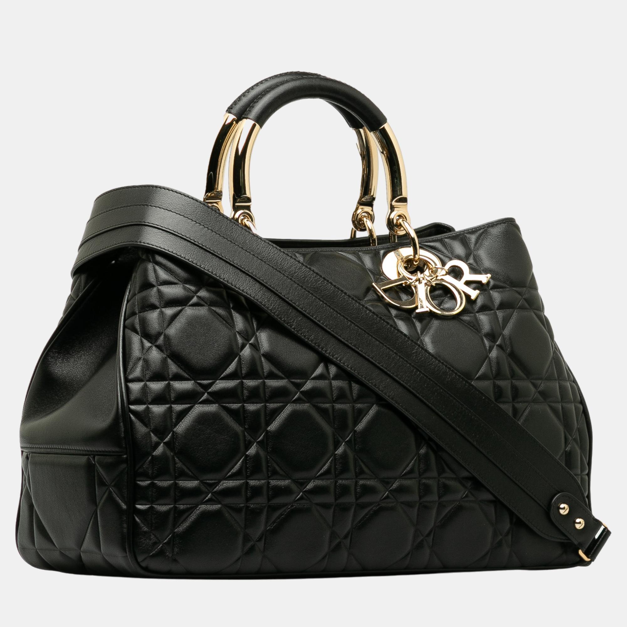 

Dior Black Cannage The Lady 95.22 Bag