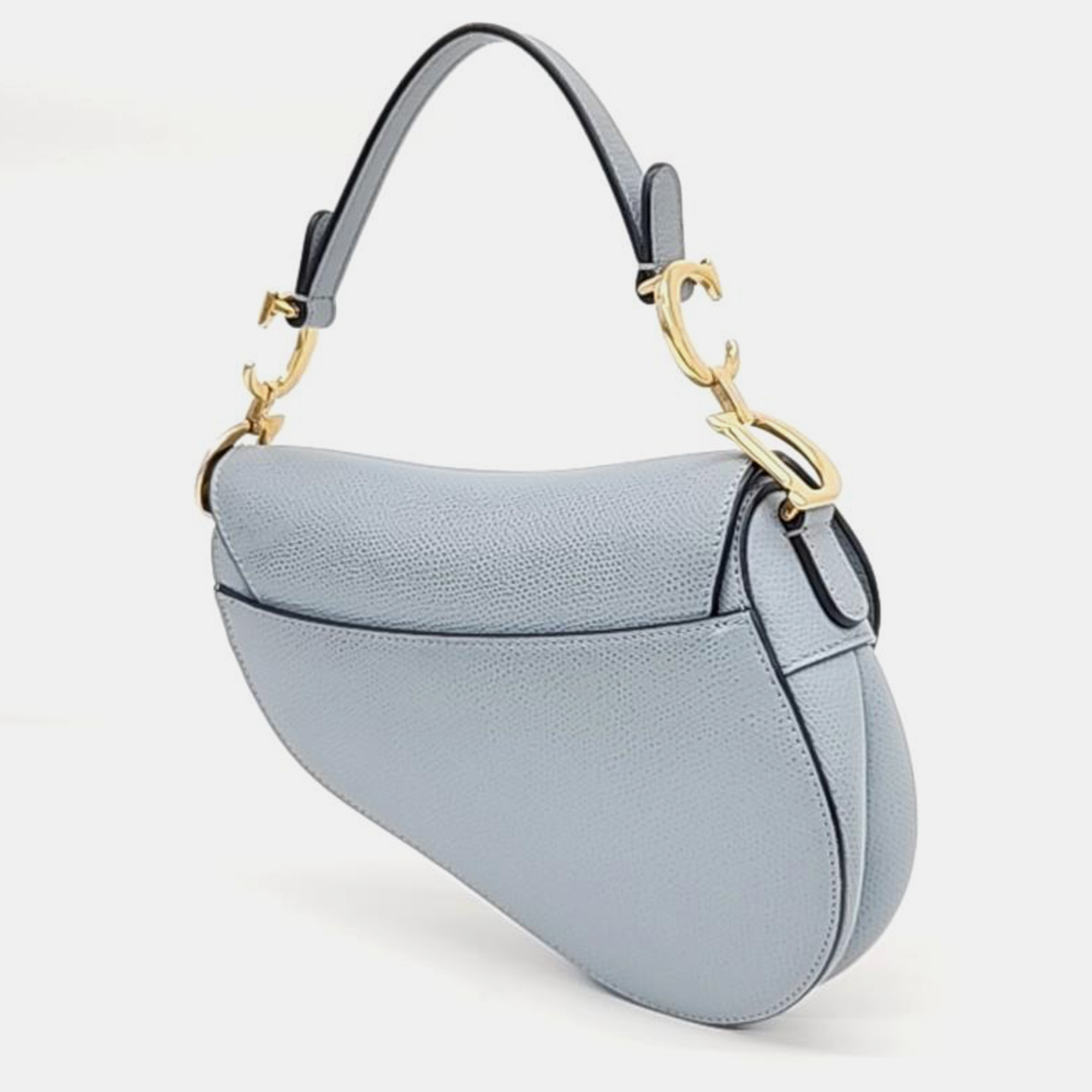 

Christian Dior Mini Saddle Bag, Blue