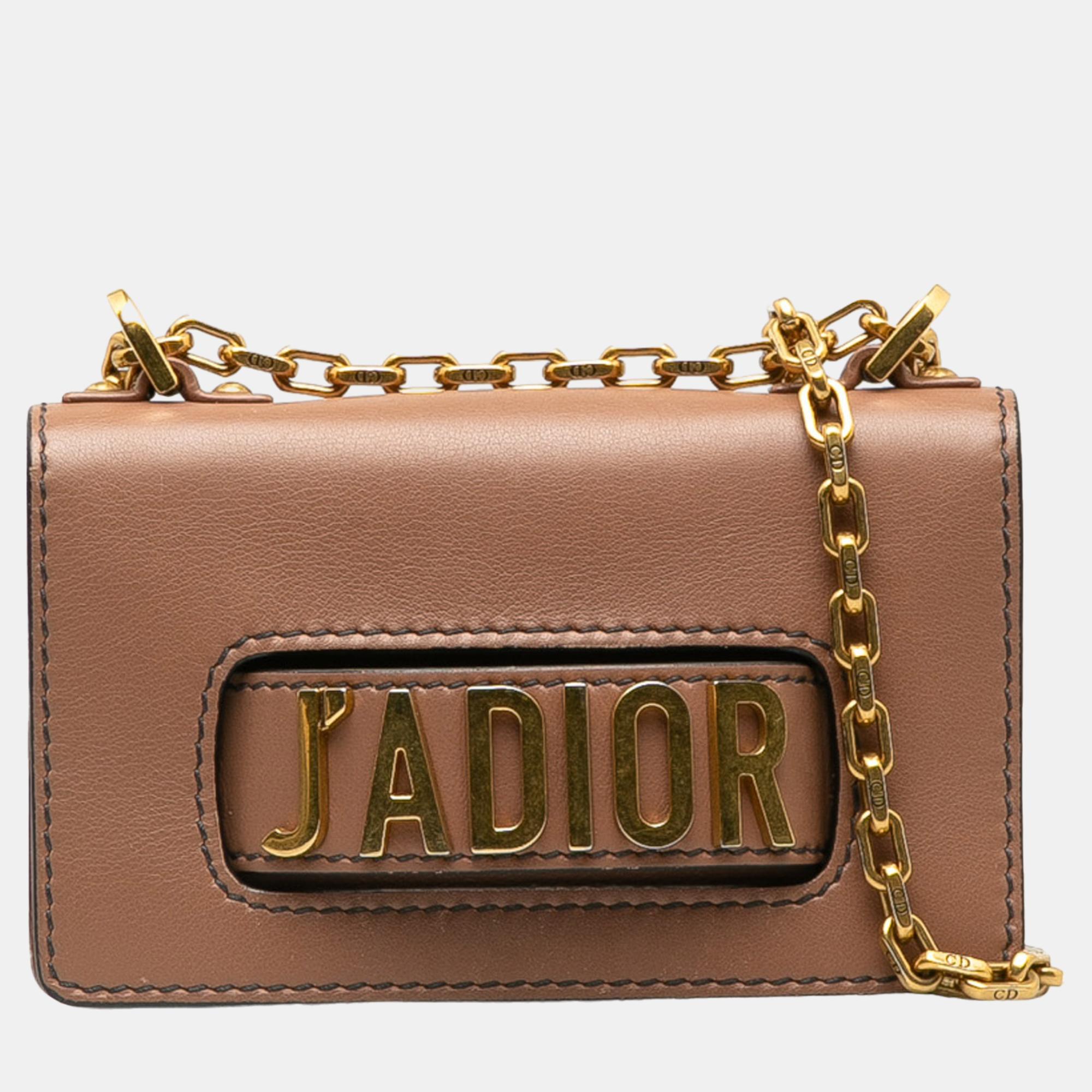 

Dior Pink Mini JaDior Chain Flap