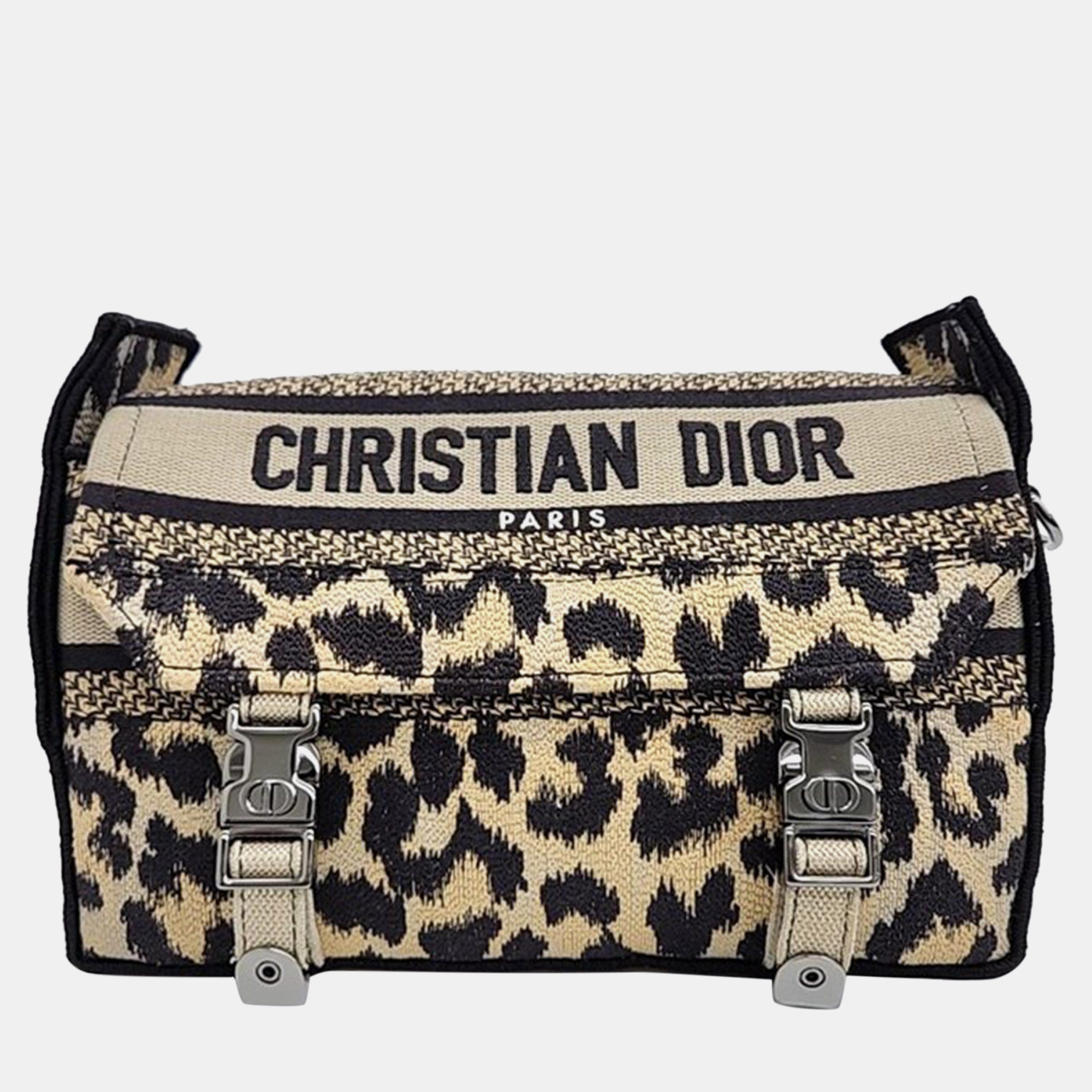 

Christian Dior Camp Bag Small Crossbody Bag, Beige