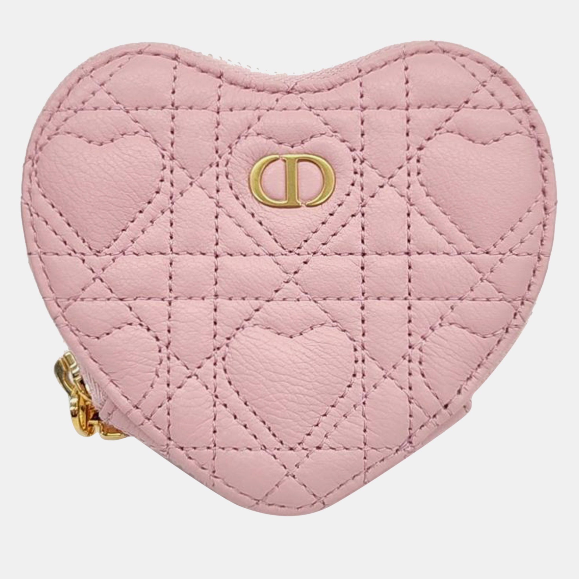 

Christian Dior Caro Chain Heart Pouch, Pink