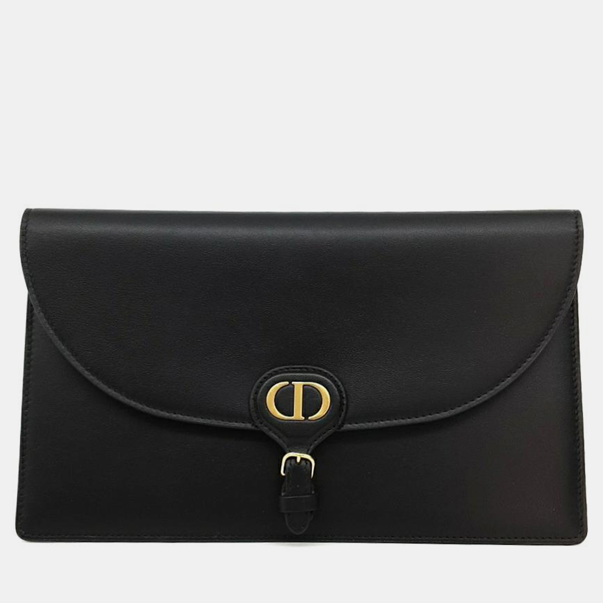 Pre-owned Dior Christian  Bobby Pouch S5706 In Black