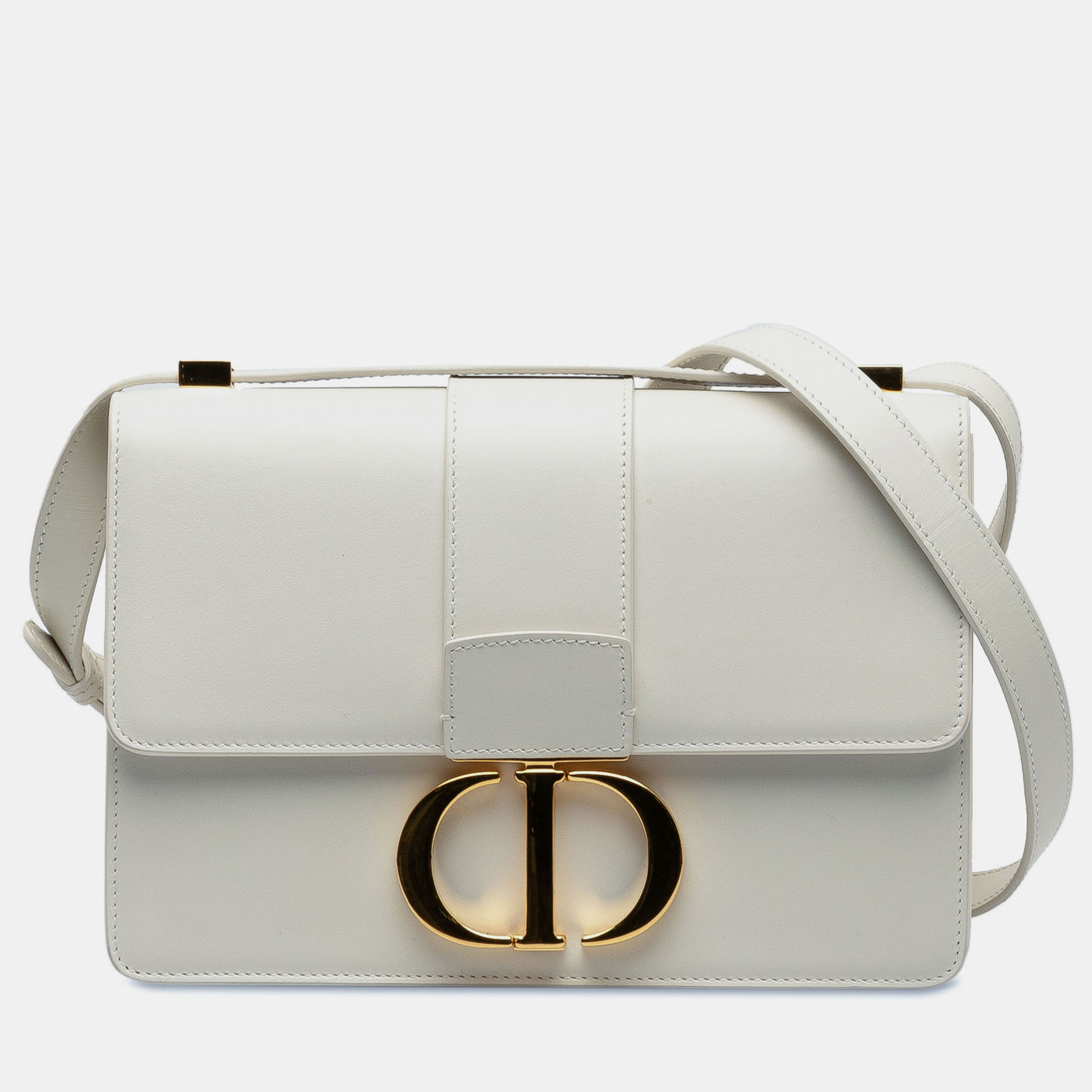 

Dior Montaigne Flap Bag, White