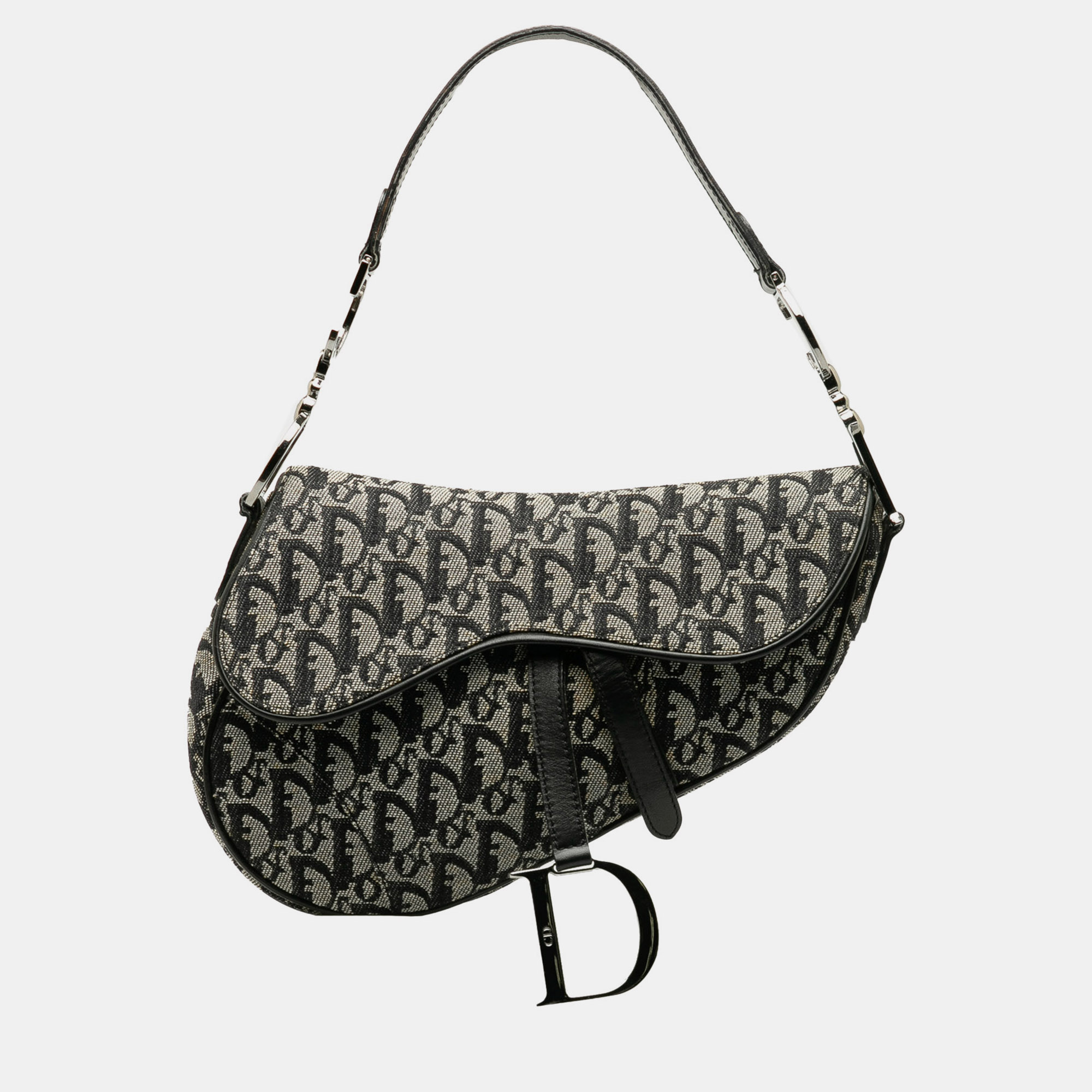 

Dior Oblique Canvas Saddle, Beige