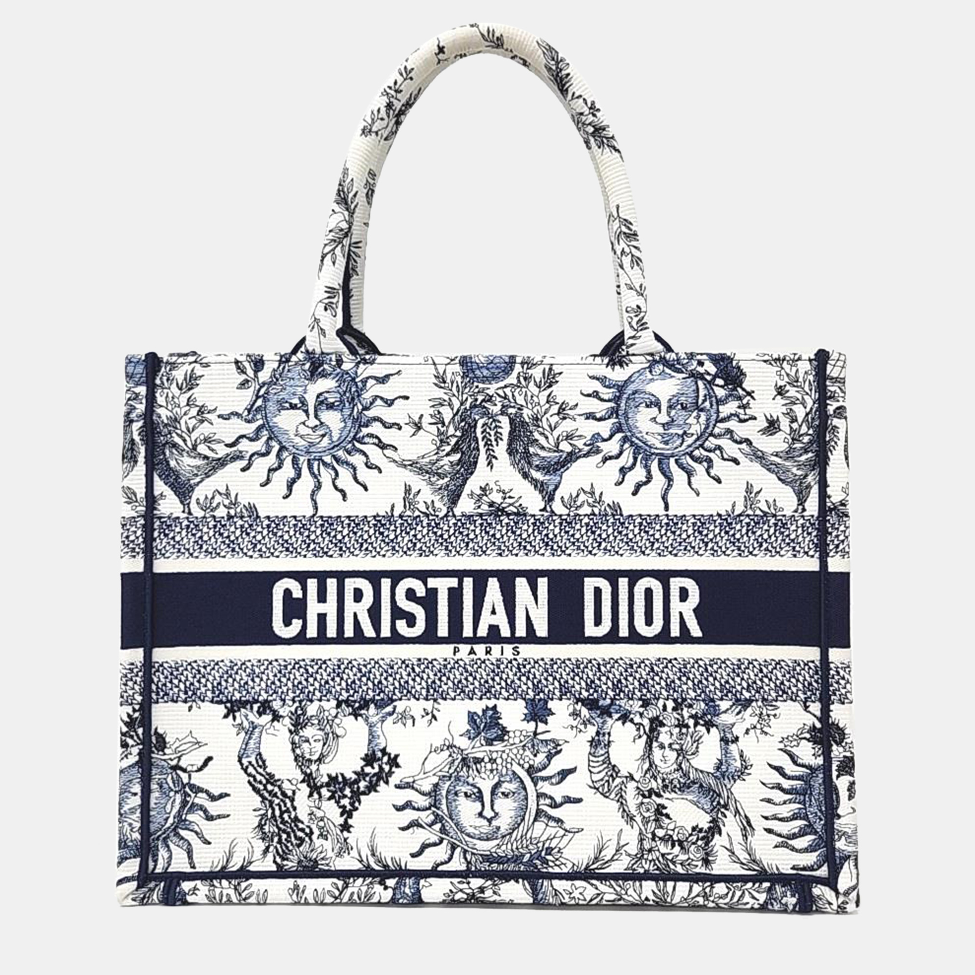 

Christian Dior Book Tote Bag, Blue
