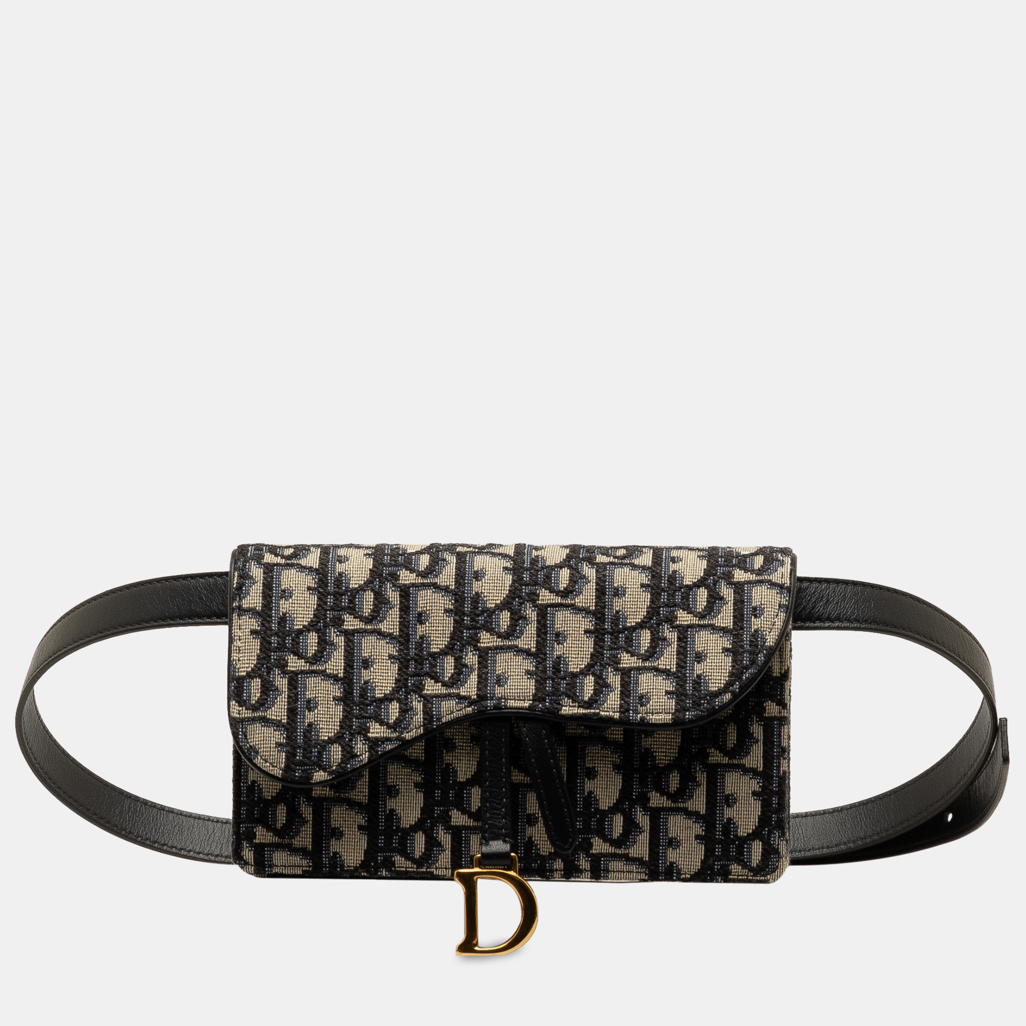 

Dior Oblique Saddle Belt Bag, Beige