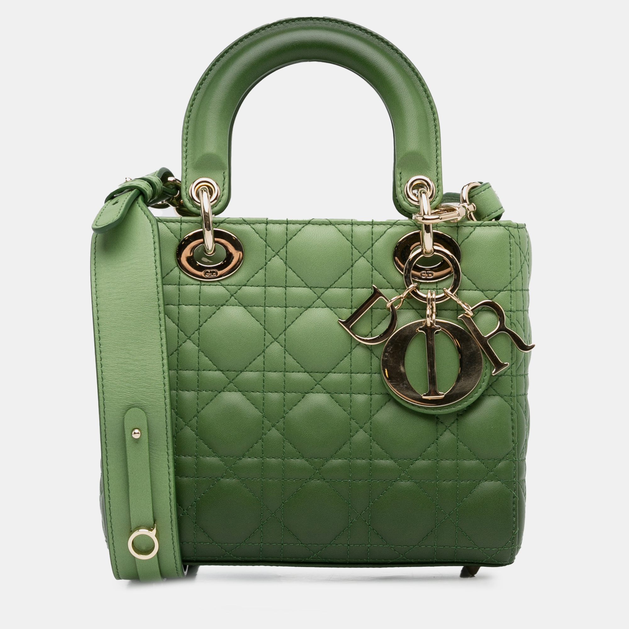 

Dior Small Lambskin Cannage My ABCDior Lady Dior, Green