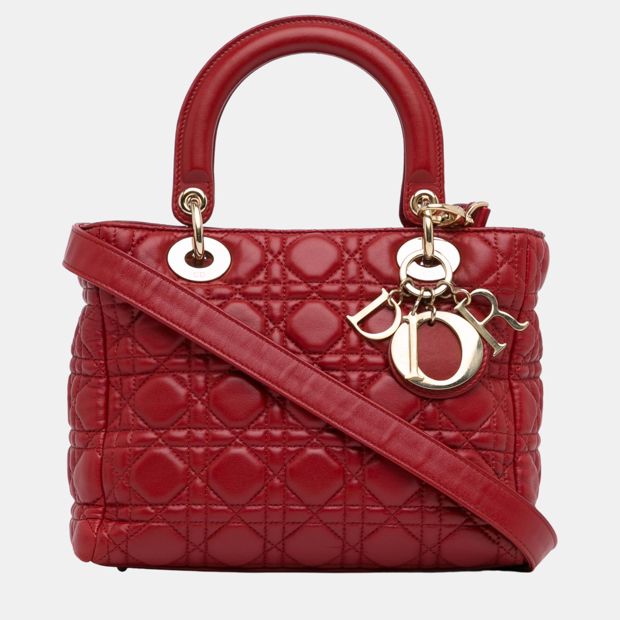 Pre-owned Dior In Red