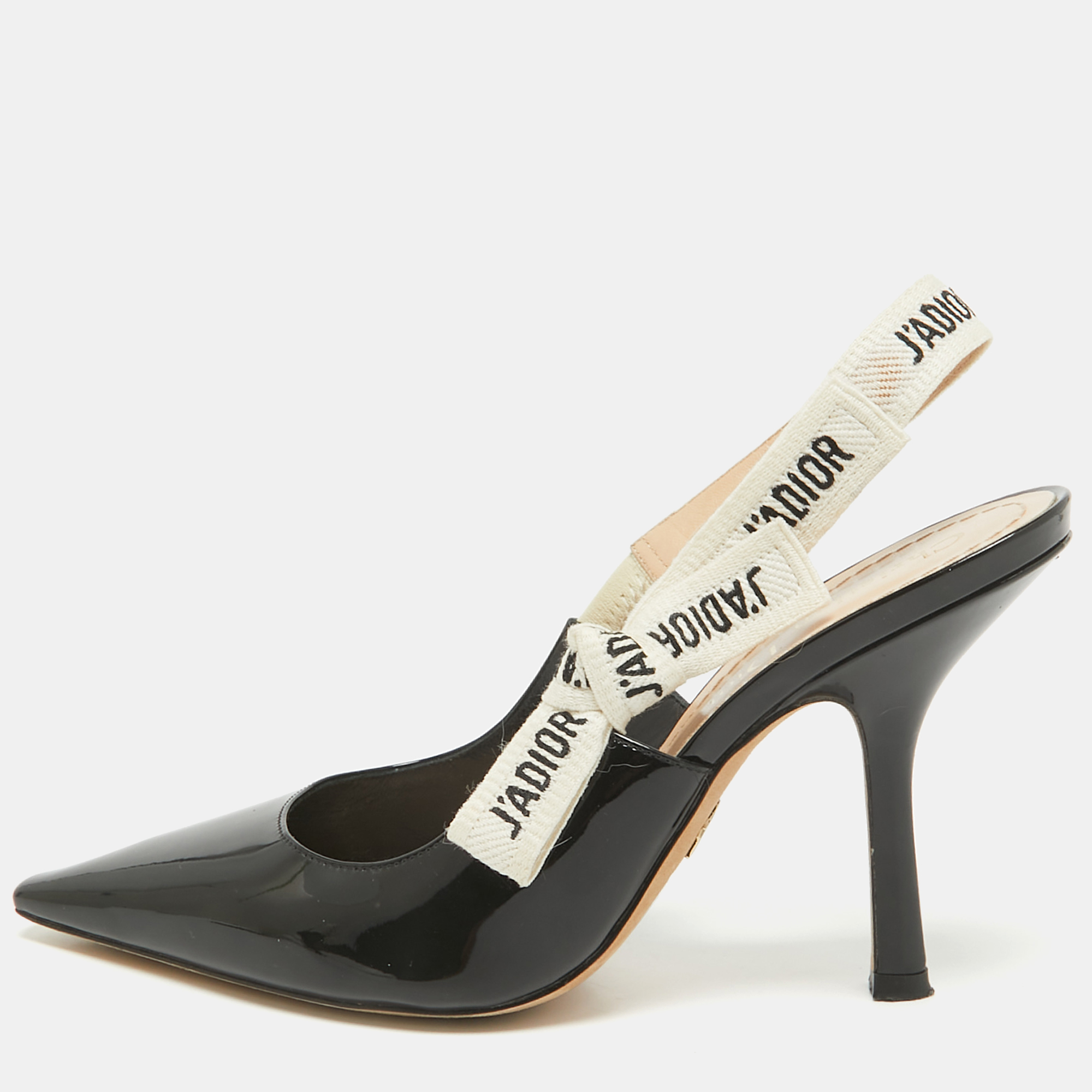 

Dior Black Patent Leather J'Adior Pumps Size