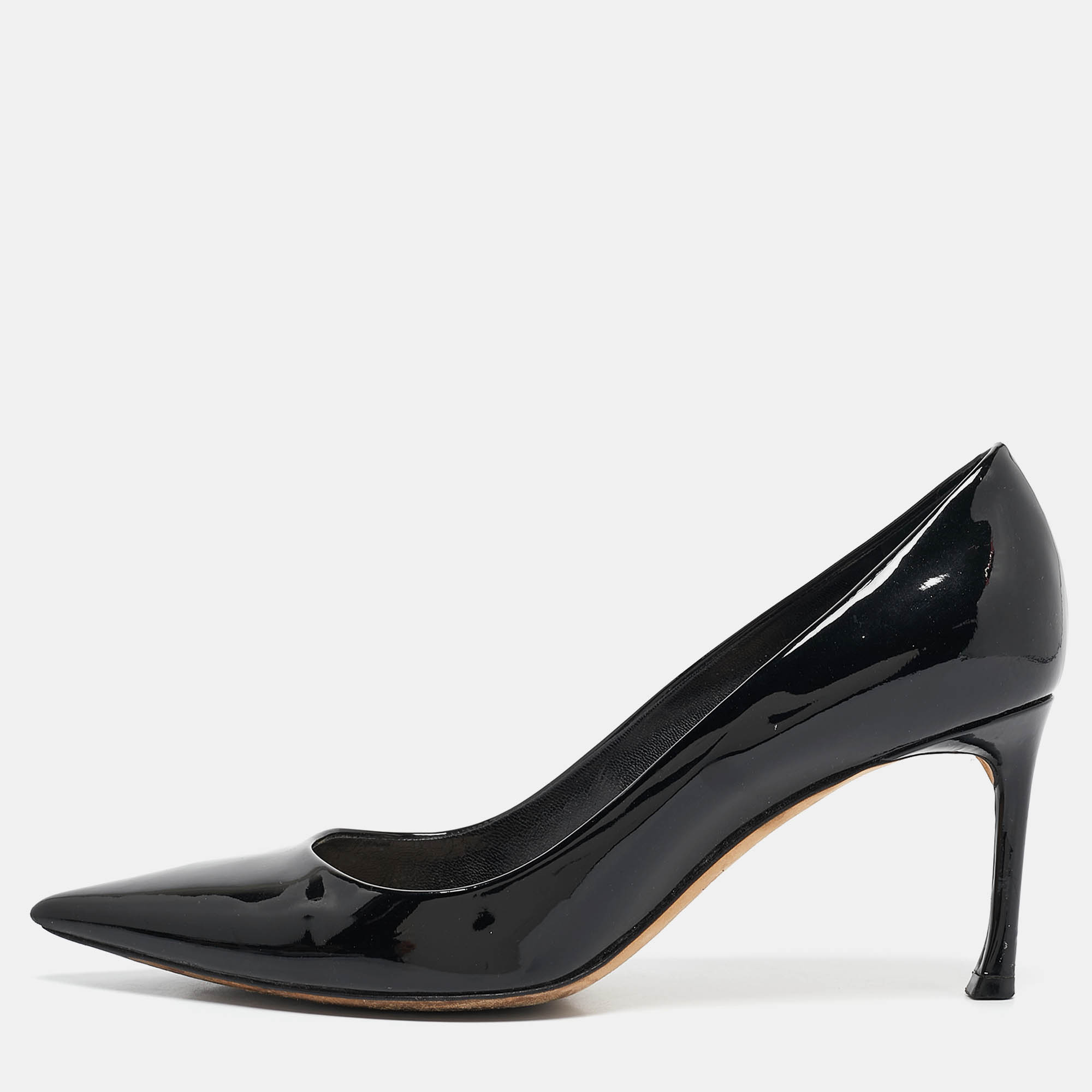 

Dior Black Patent Leather Pointed Toe Pumps Size