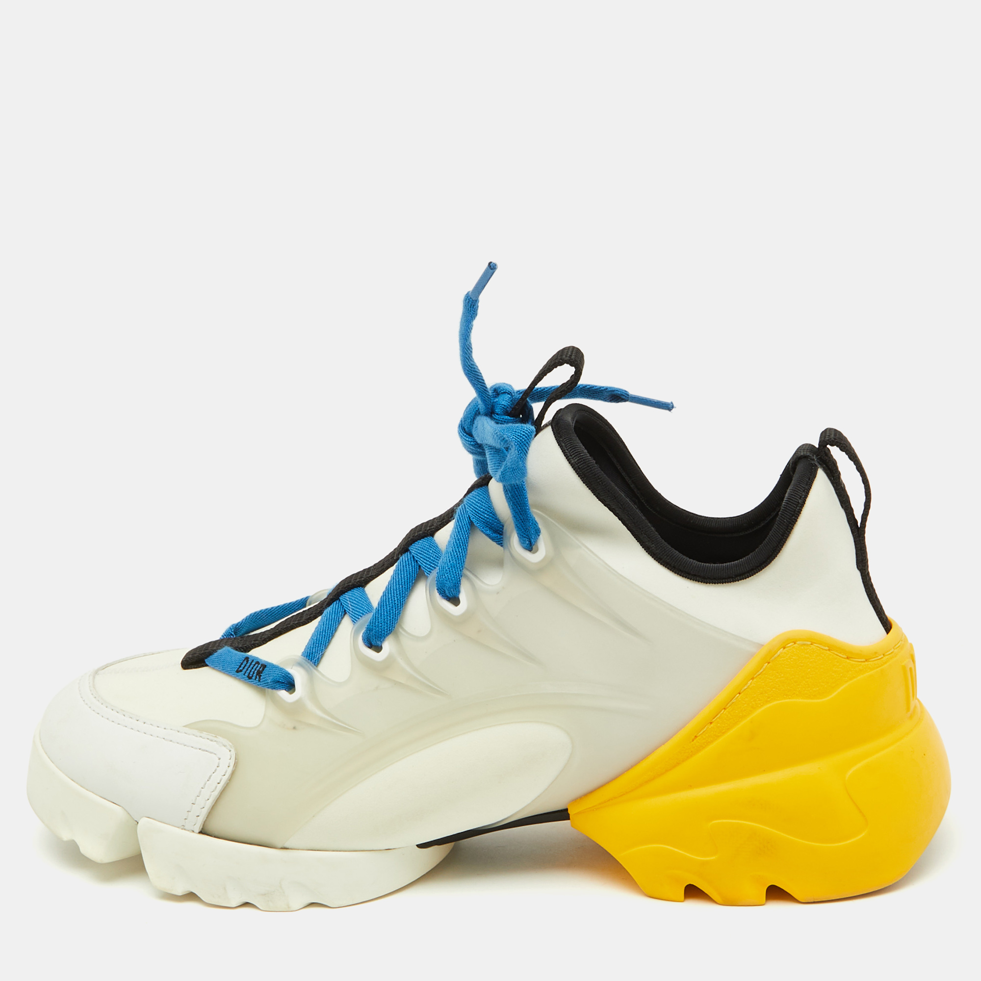 

Dior Multicolor Neoprene and Rubber D-Connect Sneakers Size