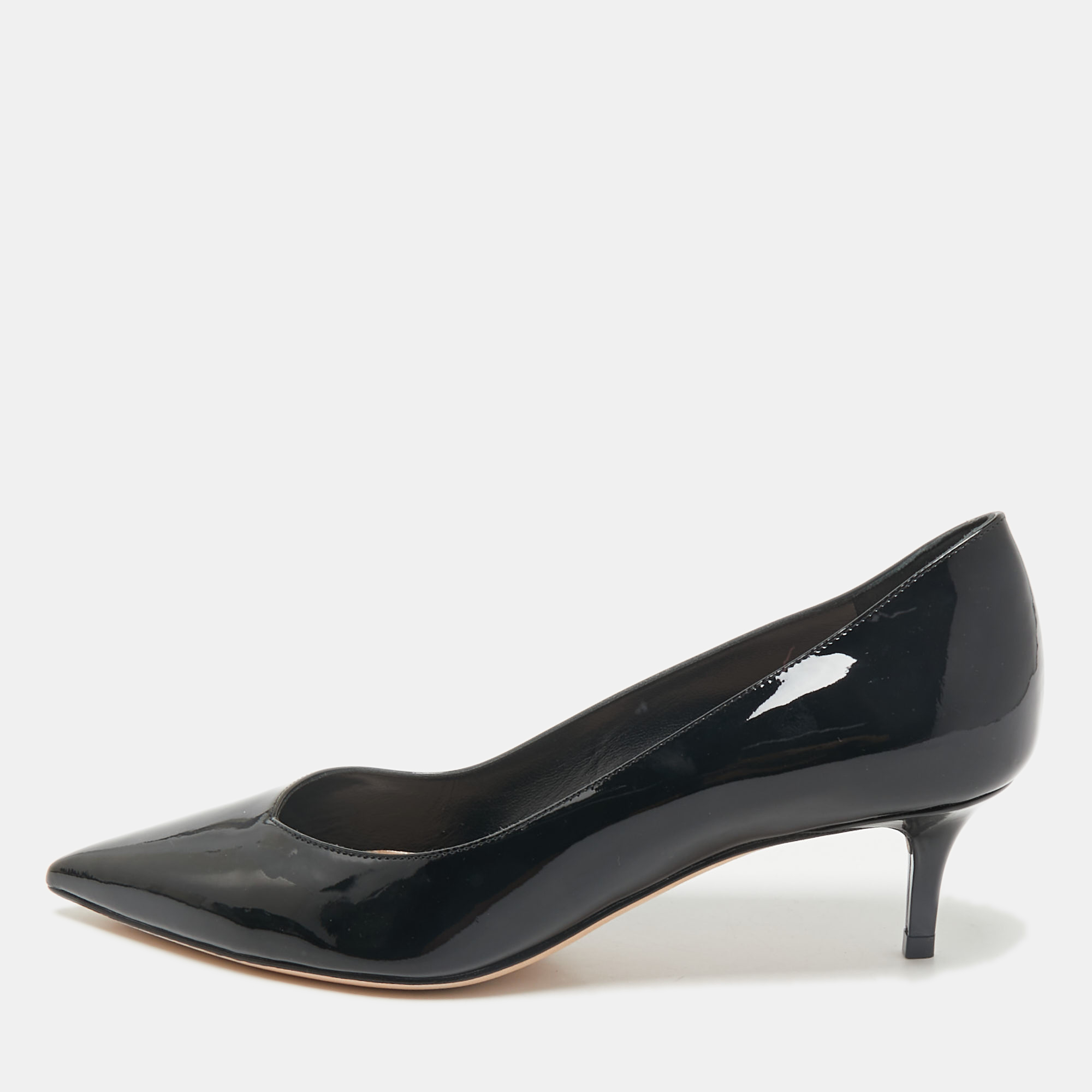 

Dior Black Patent Leather Pointed Toe Pumps Size