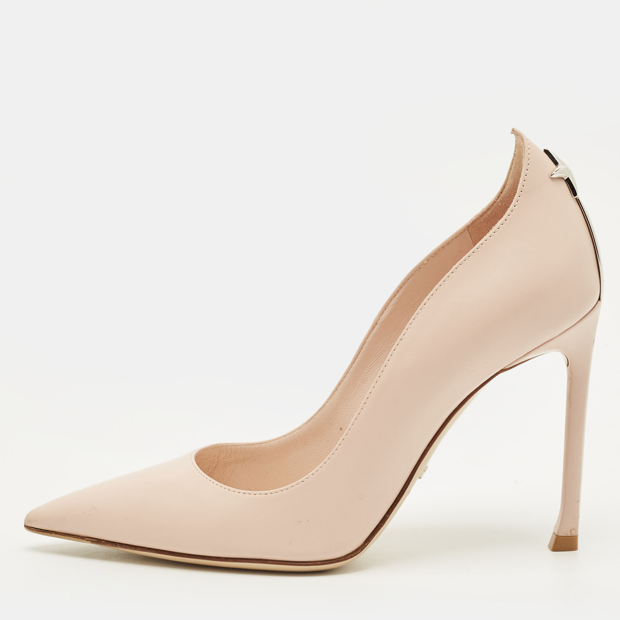 

Dior Nova Size  Cream Leather Pointed Toe Pumps