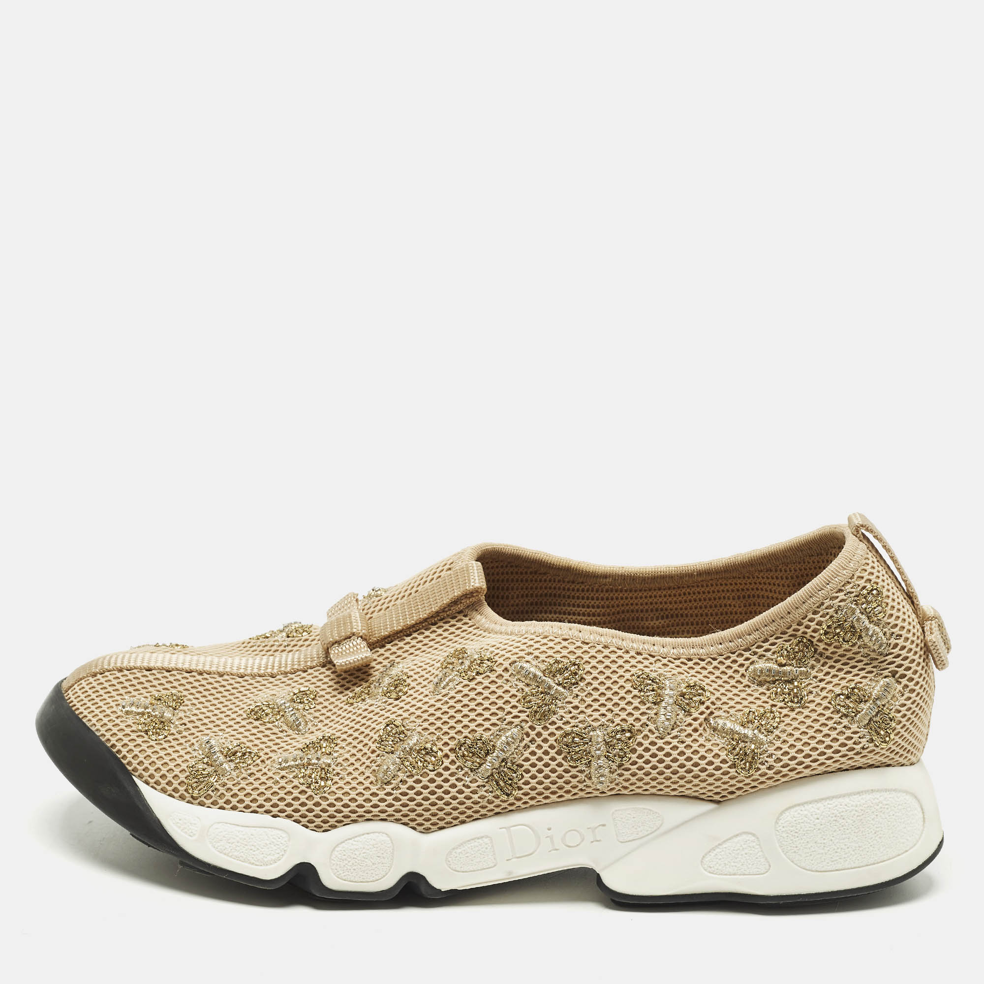 

Dior Fusion Size  Beige Mesh Sneakers