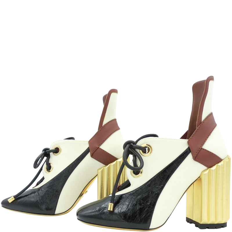 

Dior Tricolor Leather Lace Up Booties Size, Multicolor