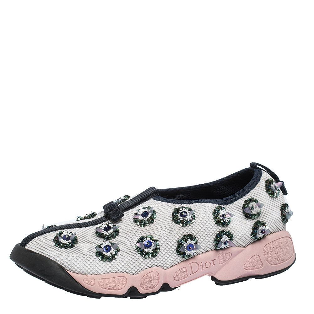 dior embellished sneakers