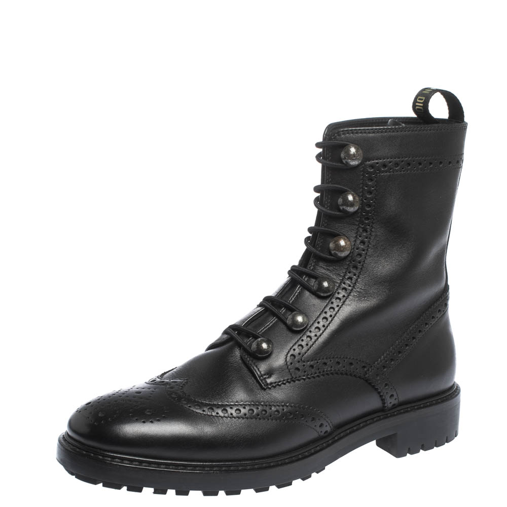 dior combat boots womens