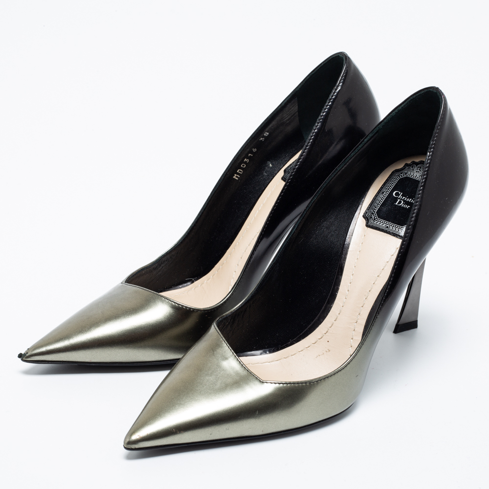 

Dior Black Ombre Leather Pointed Toe Pumps Size