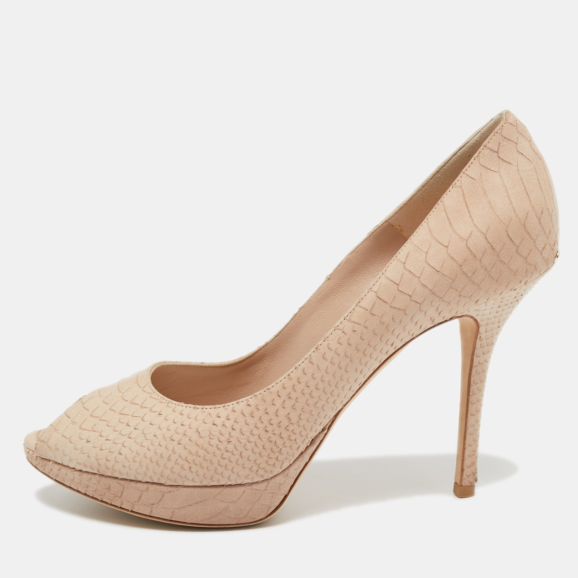 Pre-owned Dior Pumps Size 42 In Beige