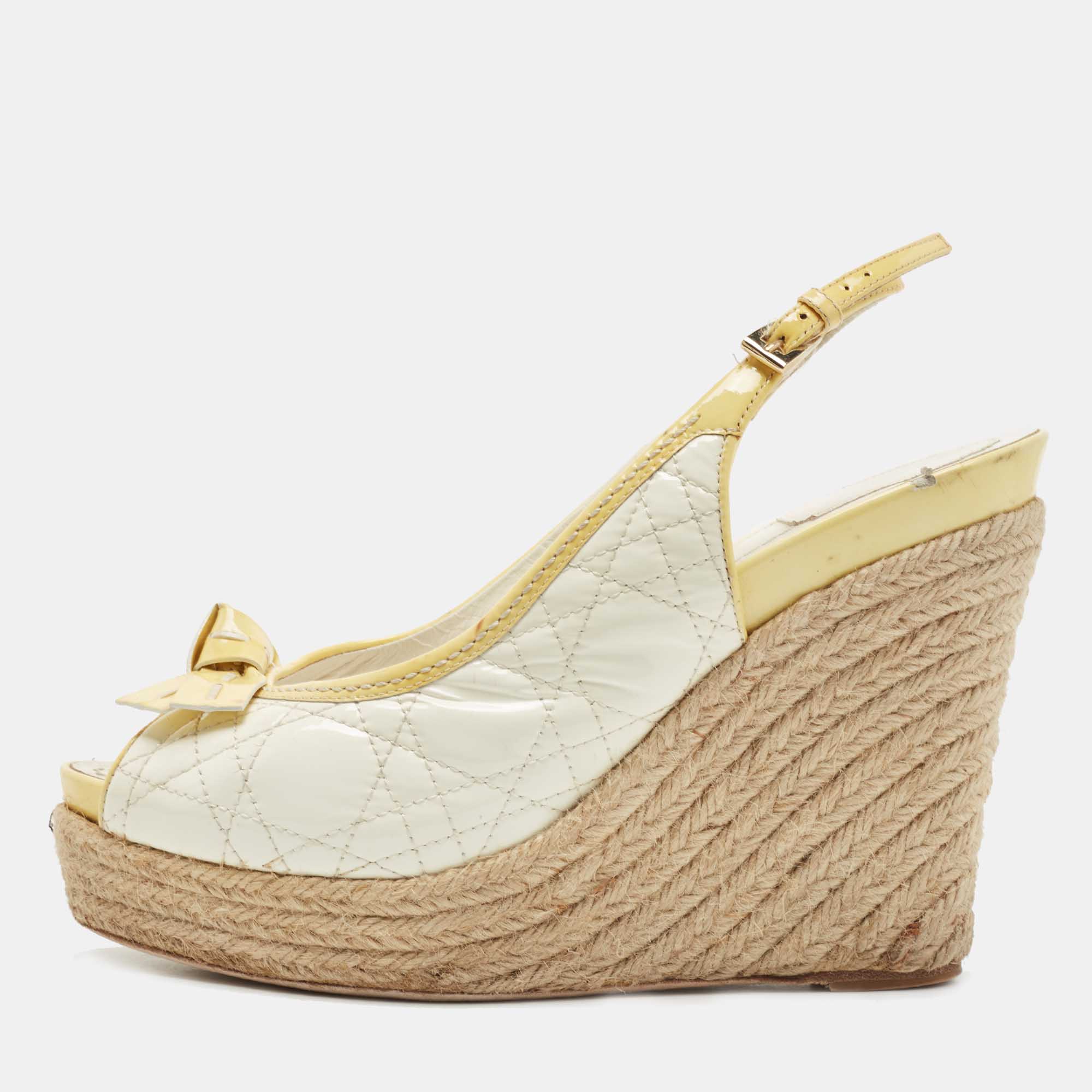 These Dior wedge shoes are meant to last you season after season. They have a comfortable fit and high quality finish.