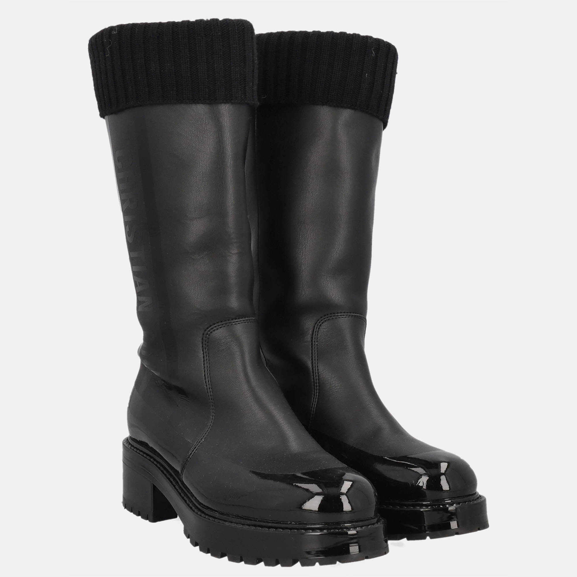 

Dior Women's Leather Boots - Black - EU