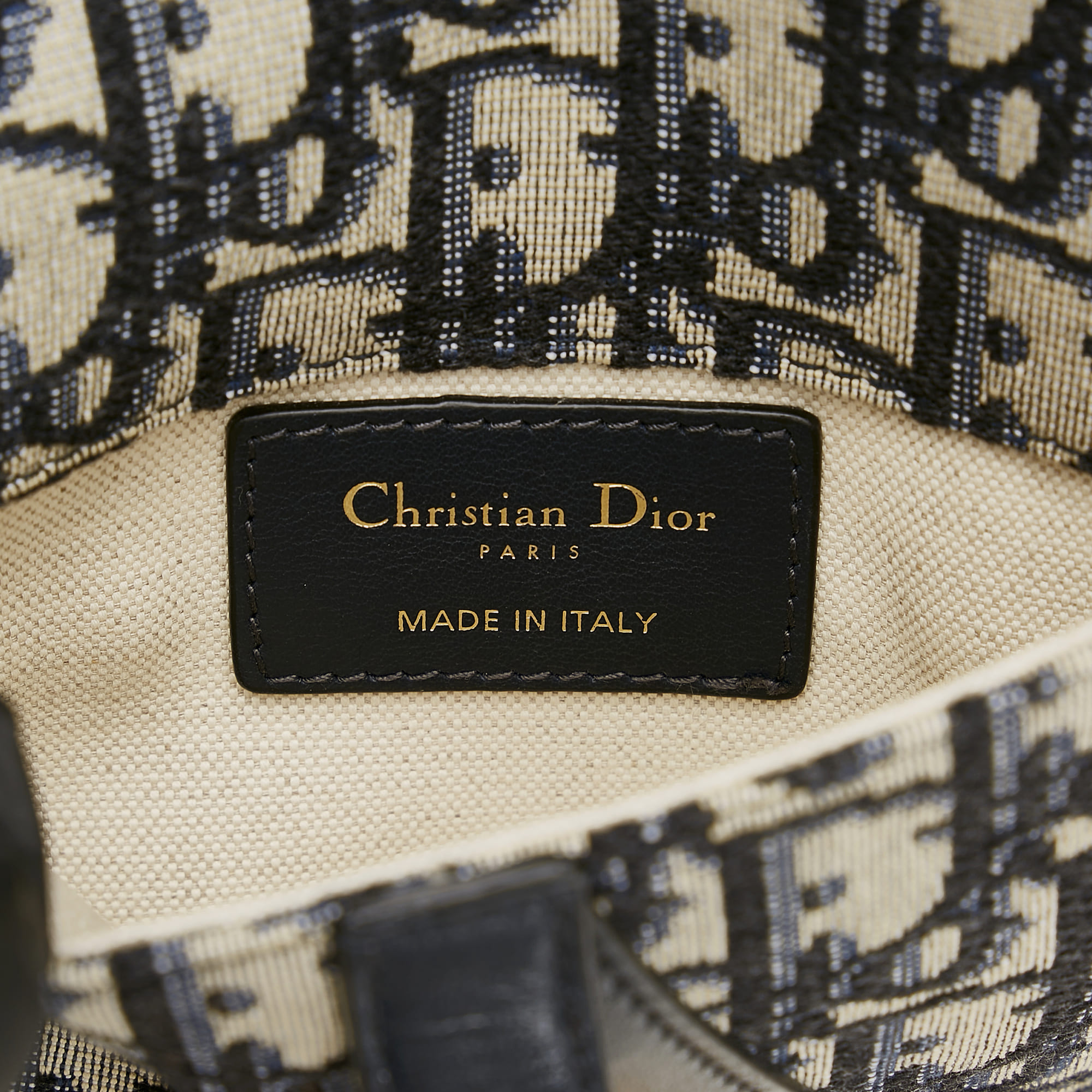 Dior Oblique Canvas Saddle Belt Bag 