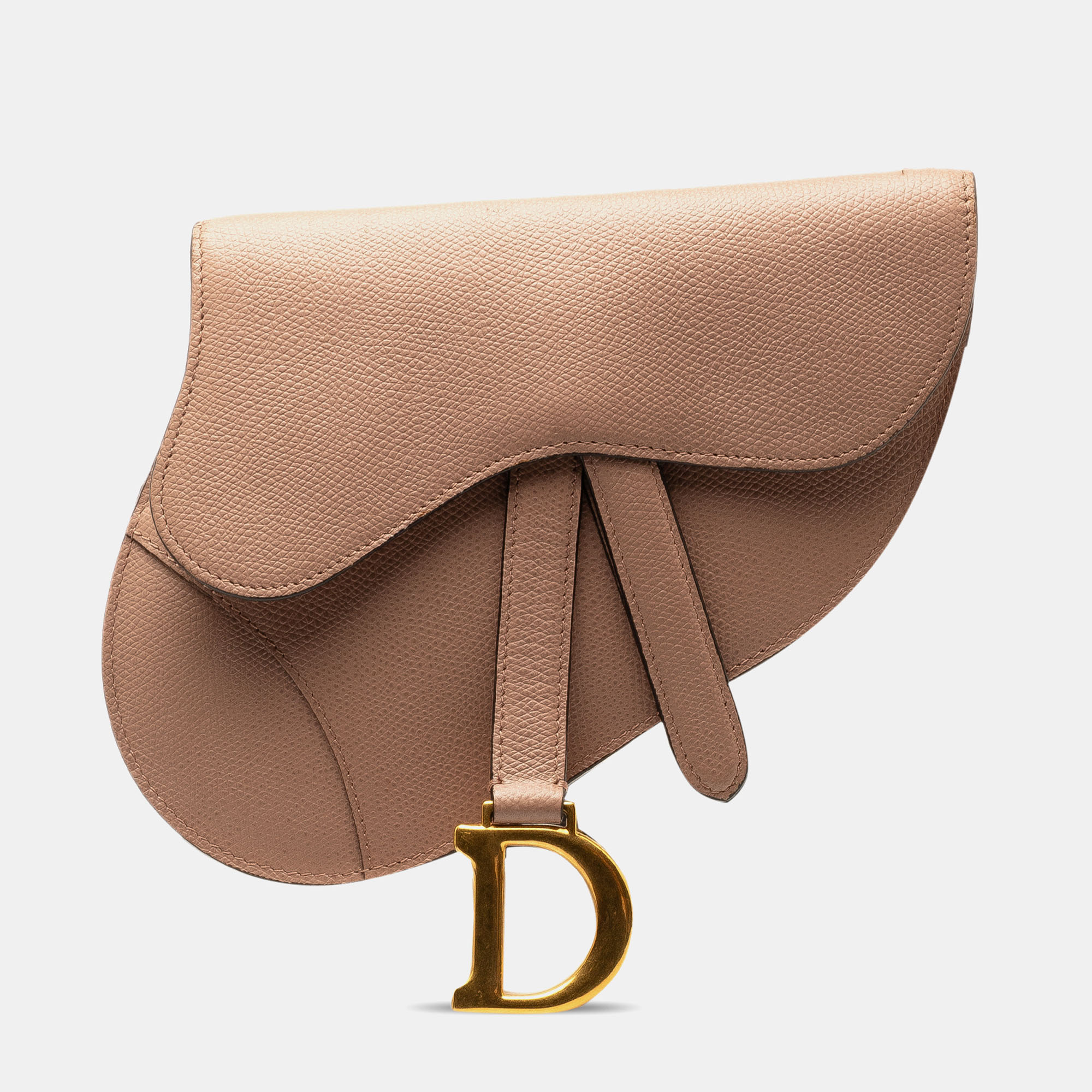 

Dior Brown Calf Leather Saddle Belt Bag