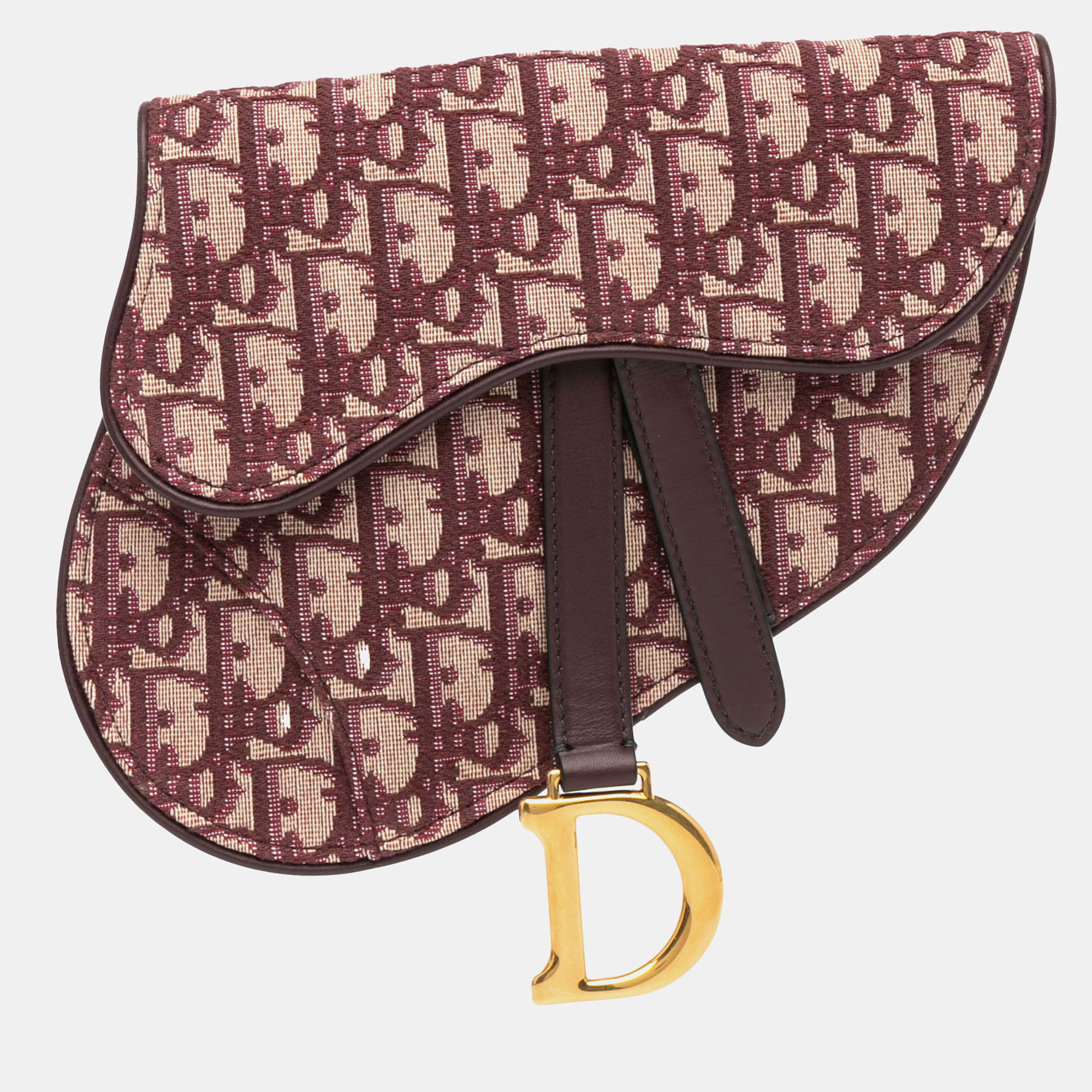 

Dior Red Oblique Saddle Belt Bag