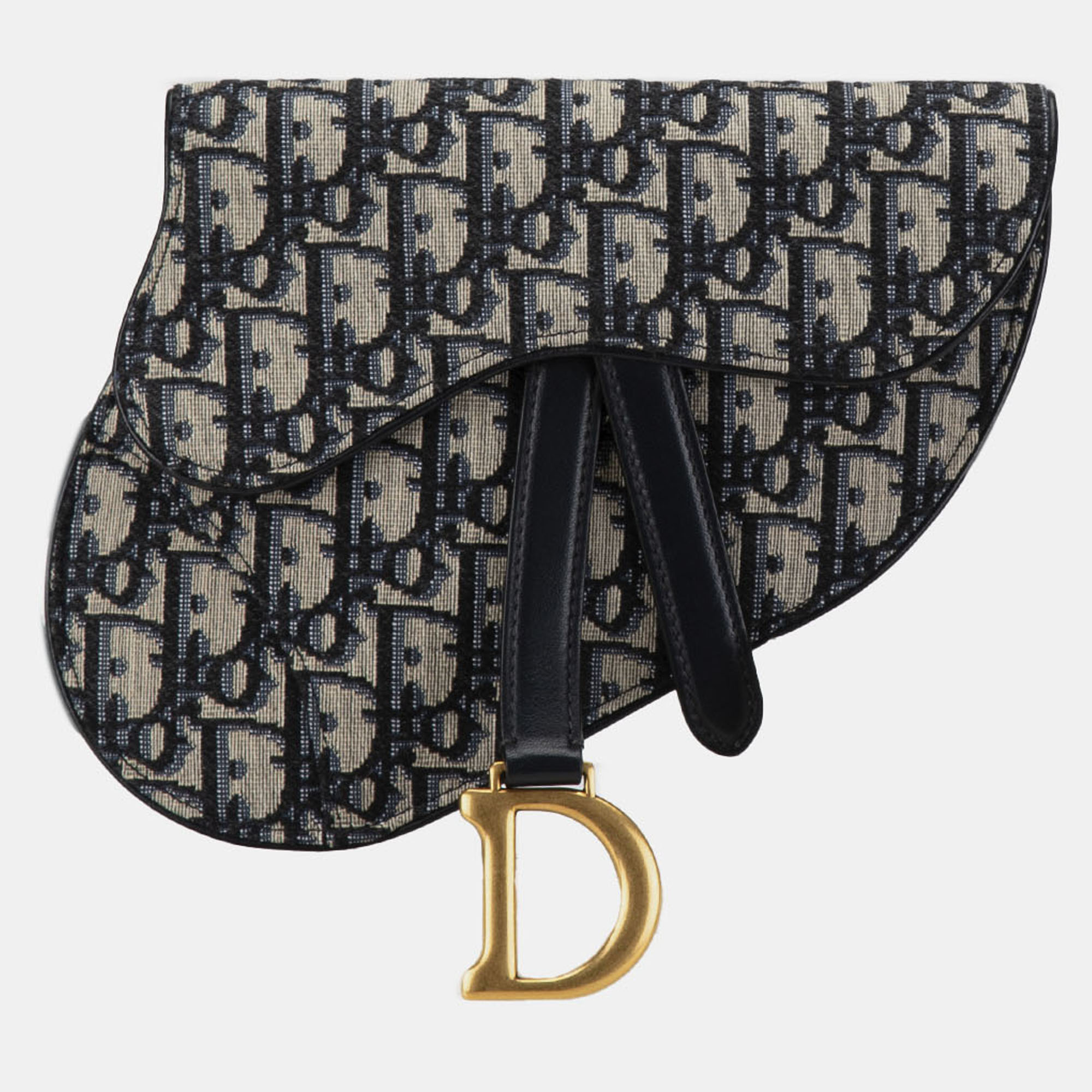 

Oblique Canvas Saddle Belt Bag, Blue