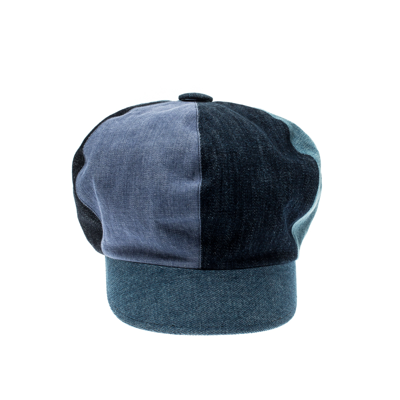 

Dior Blue Denim Patch Cap